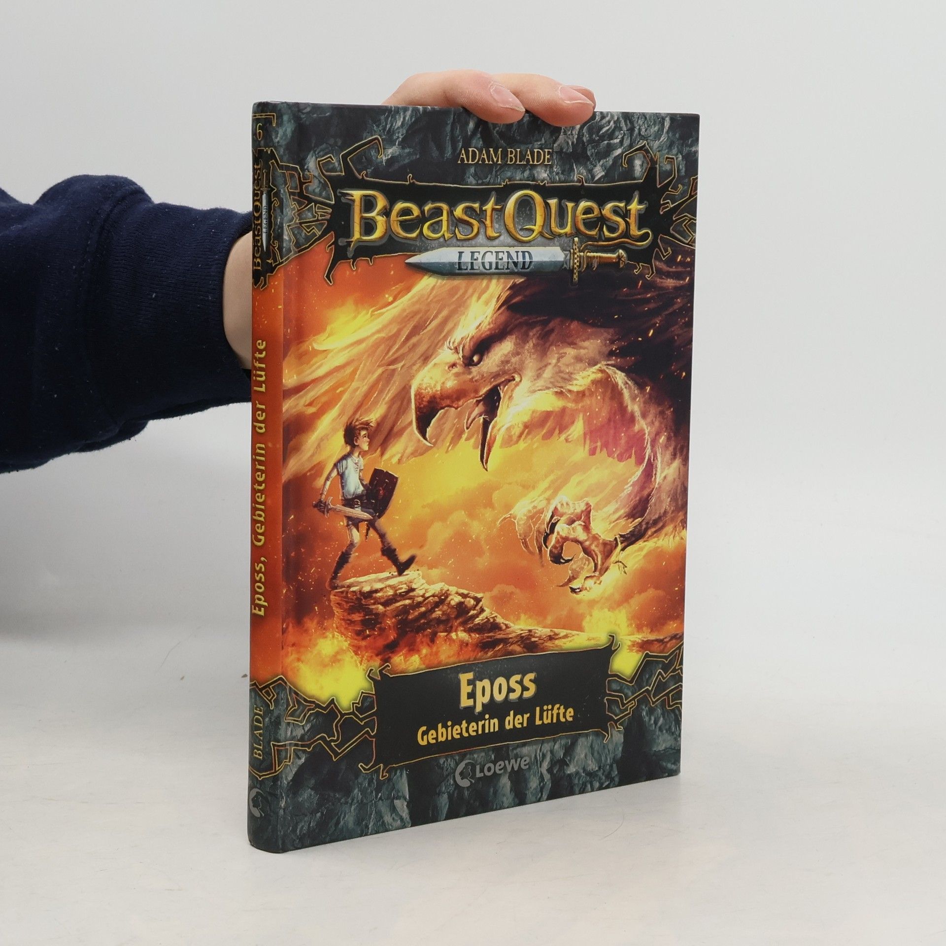 Adam Blade Beast Quest Legend 6 - Eposs, Gebieterin der Lüfte