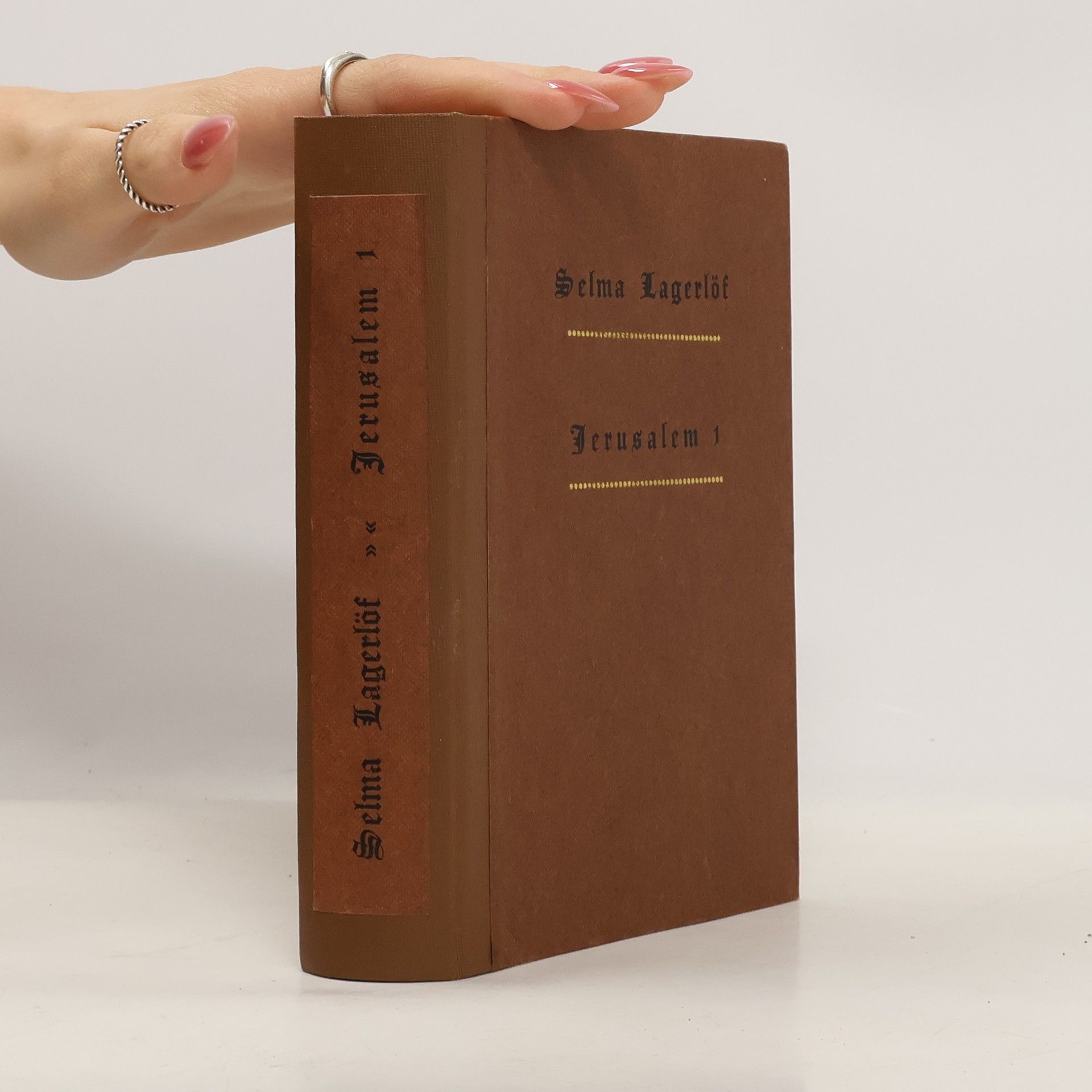 Selma Lagerlöf Jerusalem 1
