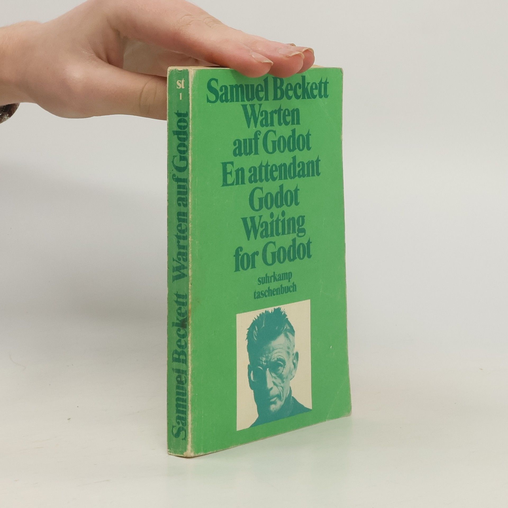 Samuel Beckett Warten auf Godot. En attendant Godot. Waiting for Godot