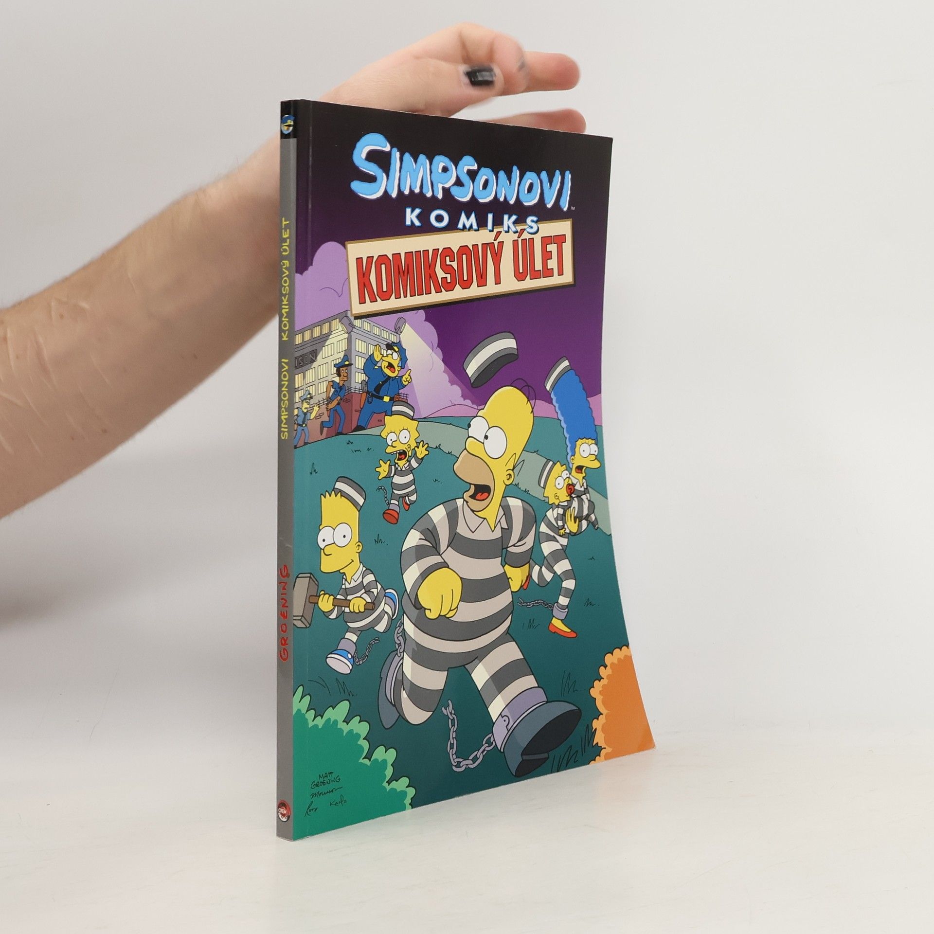 Matt Groening Simpsonovi. Komiksový úlet