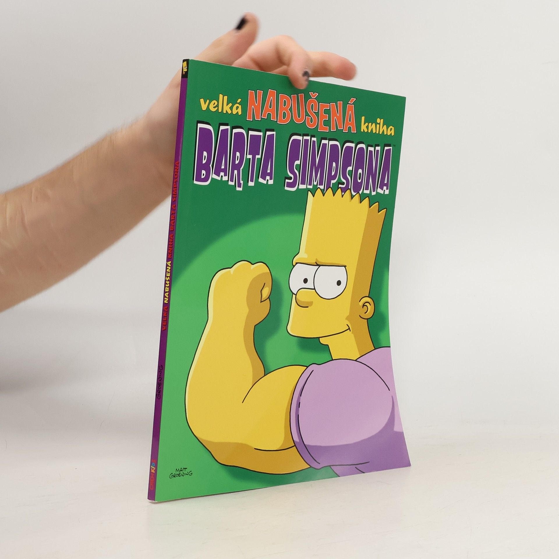 Matt Groening Velká nabušená kniha Barta Simpsona