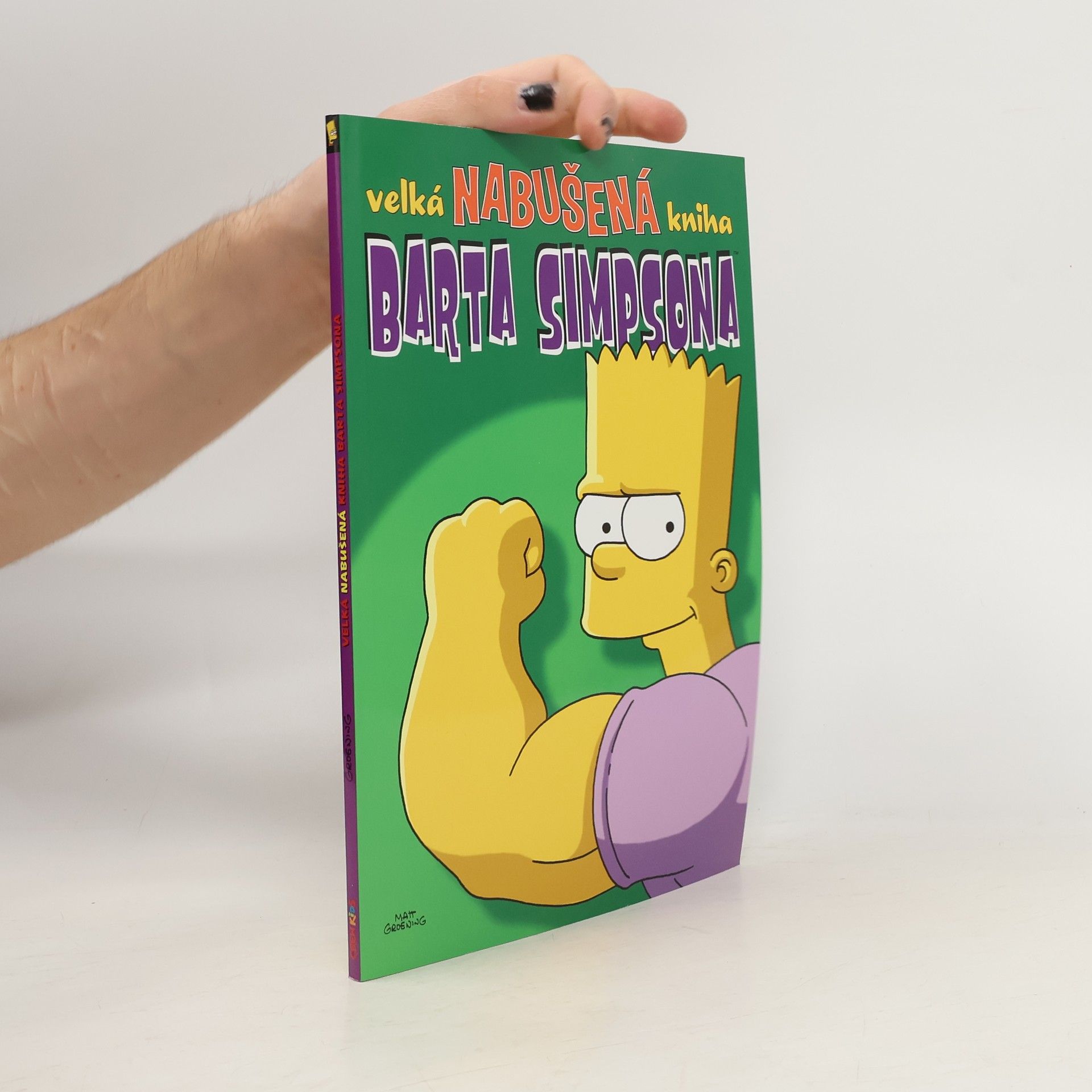 Matt Groening Velká nabušená kniha Barta Simpsona