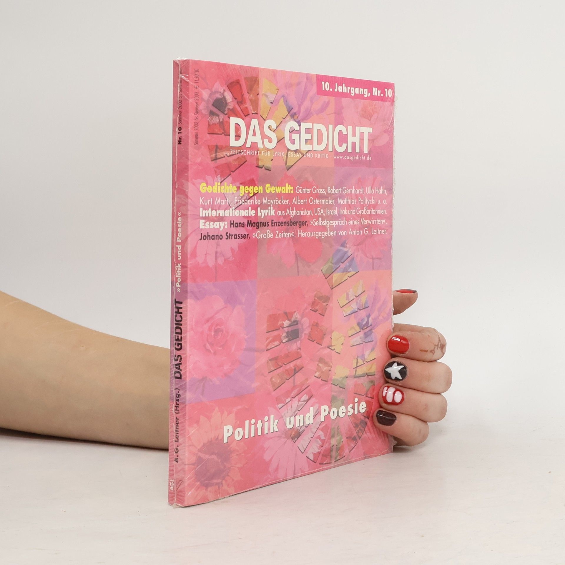 A. G. Leitner Das Gedicht 10. Politik und poesie