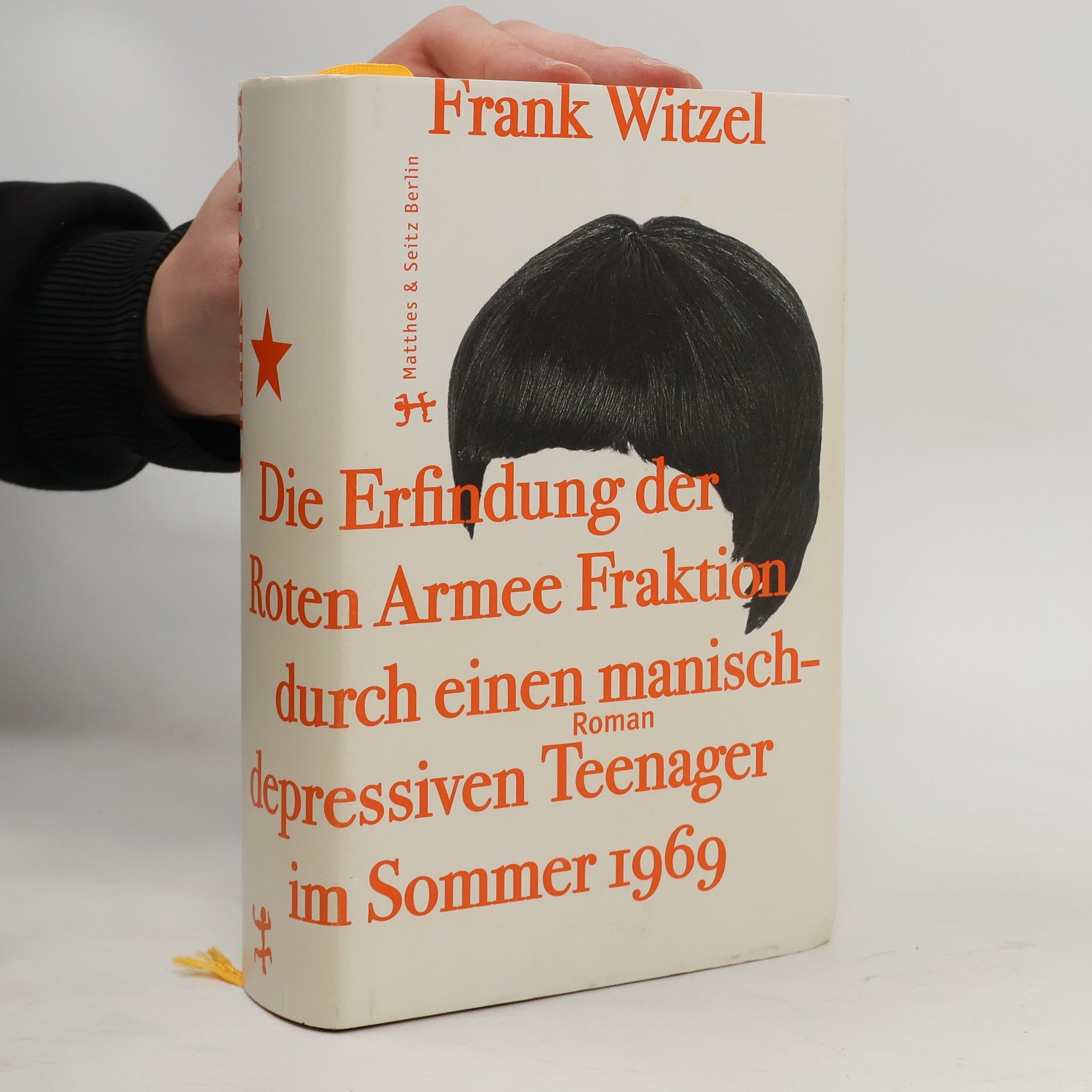 Frank Witzel Die Erfindung der Roten Armee Fraktion durch einen manisch-depressiven Teenager im Sommer 1969
