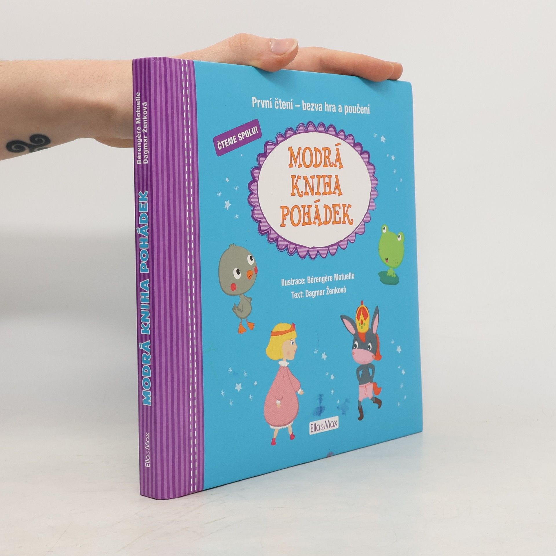 Dagmar Ženková Modrá kniha pohádek, první čtení - bezva hra a poučení