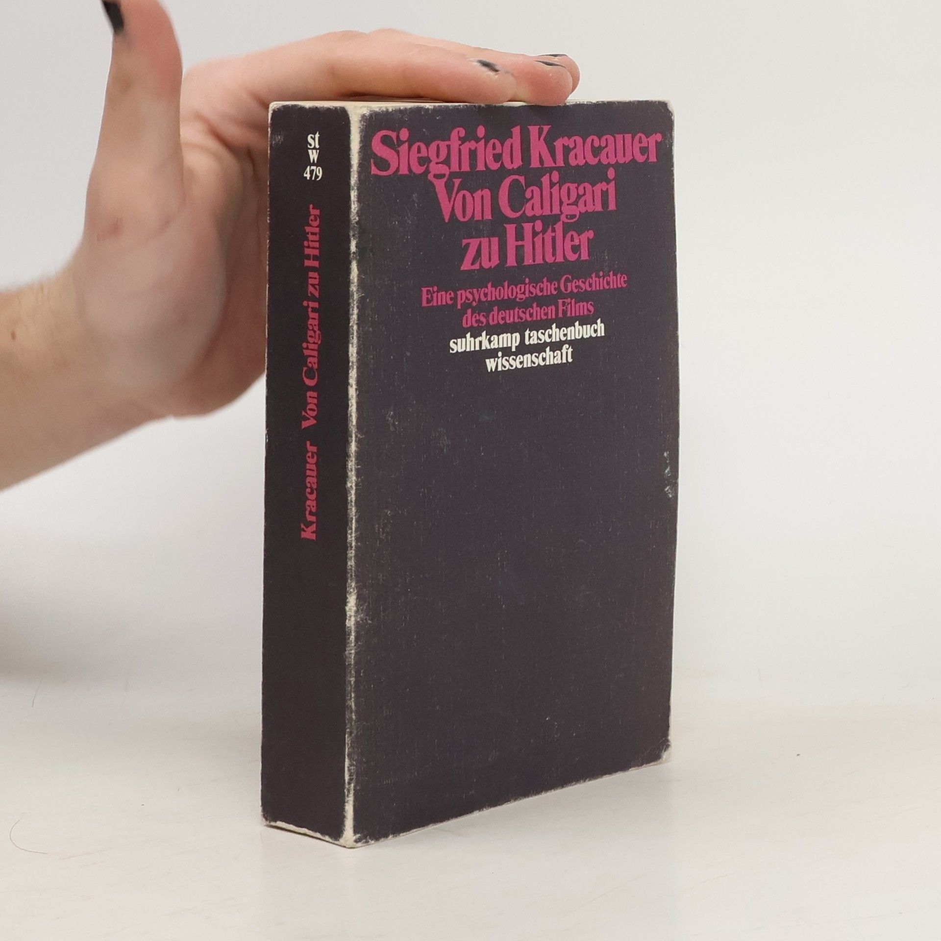 Siegfried Kracauer Von Caligari zu Hitler