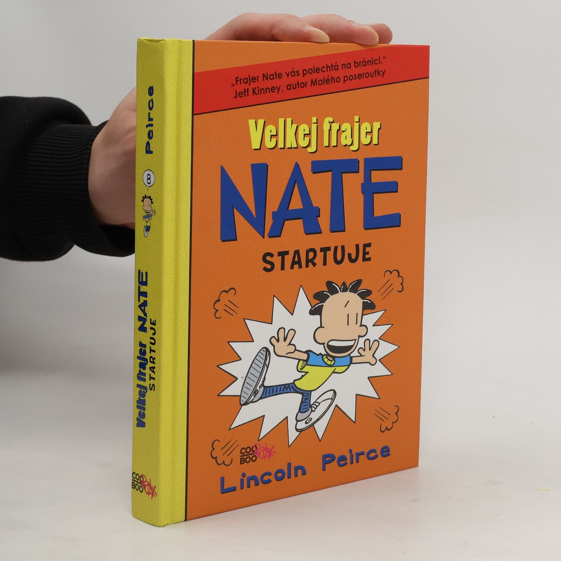 Lincoln Peirce Velkej frajer Nate startuje