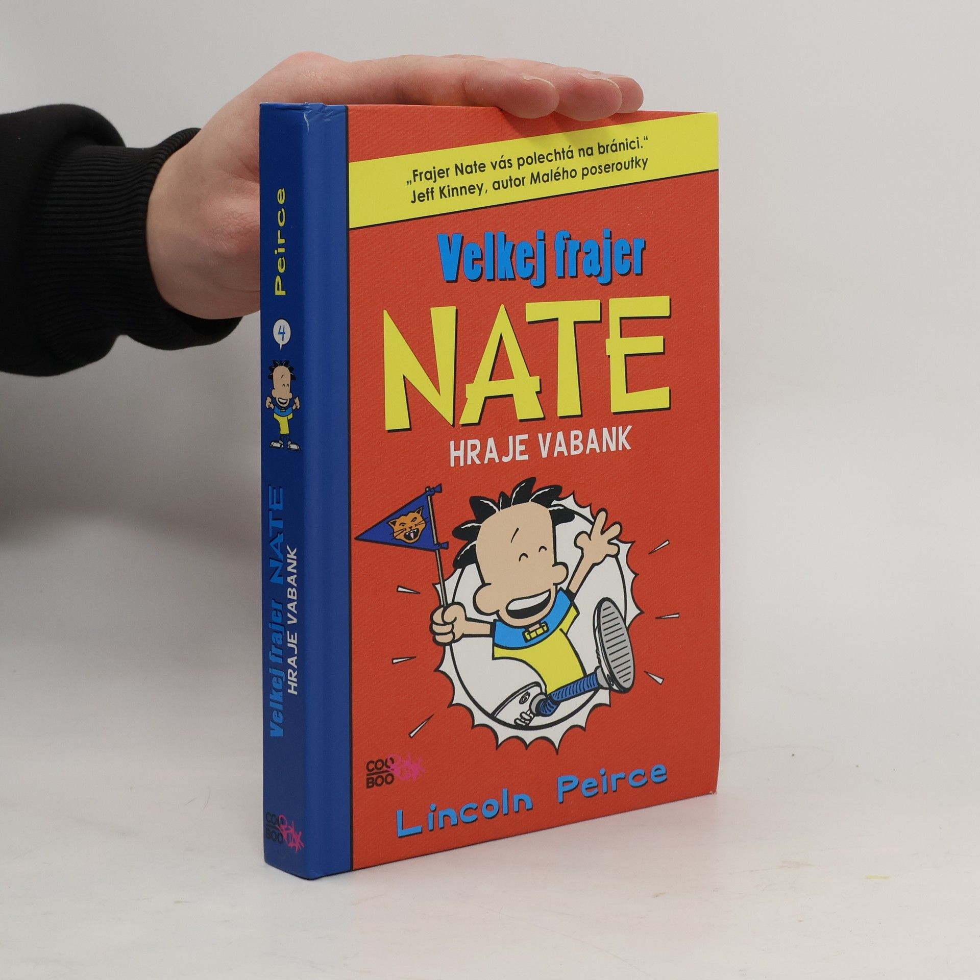 Lincoln Peirce Velkej frajer Nate hraje vabank