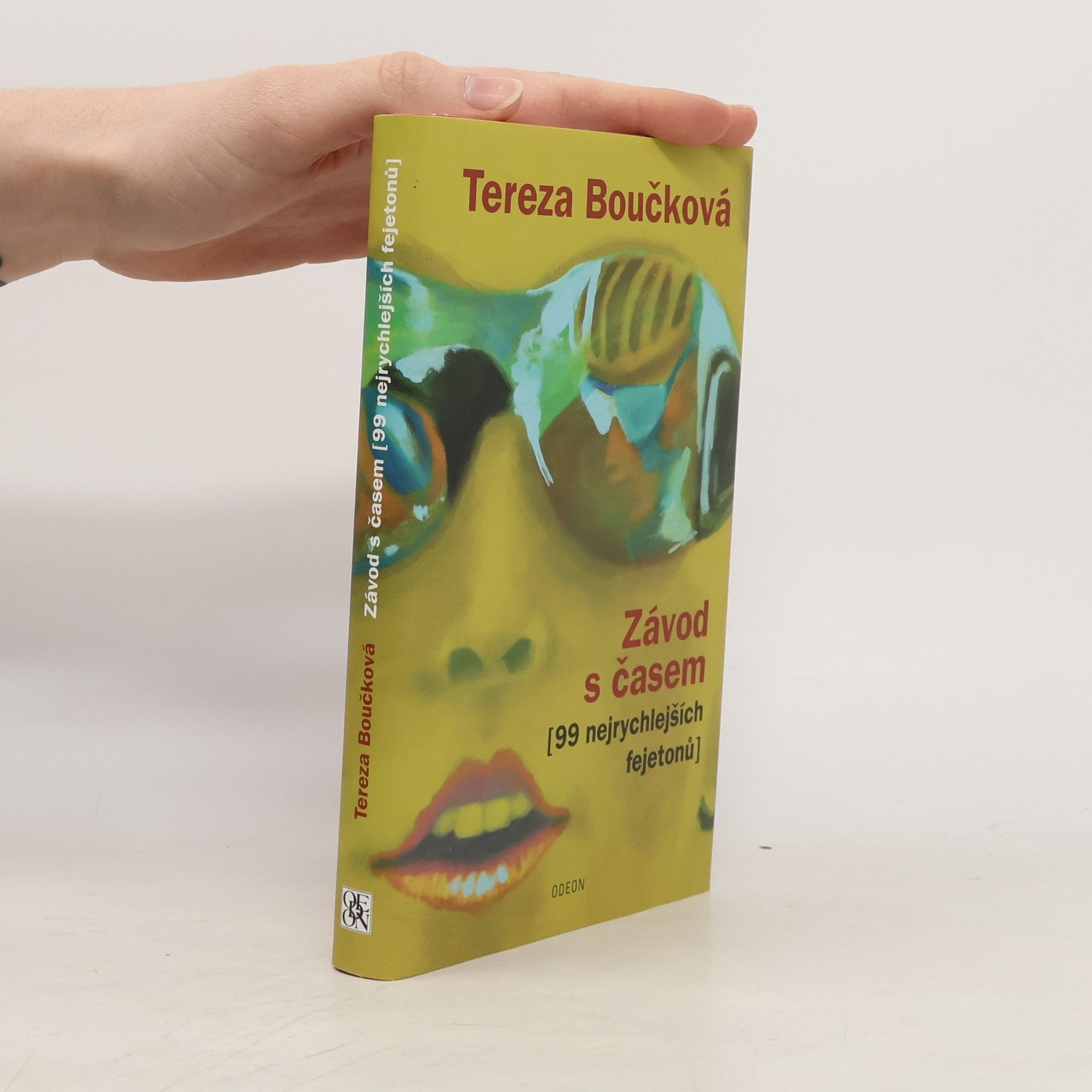 Tereza Boučková Závod s časem : (99 nejrychlejších fejetonů)