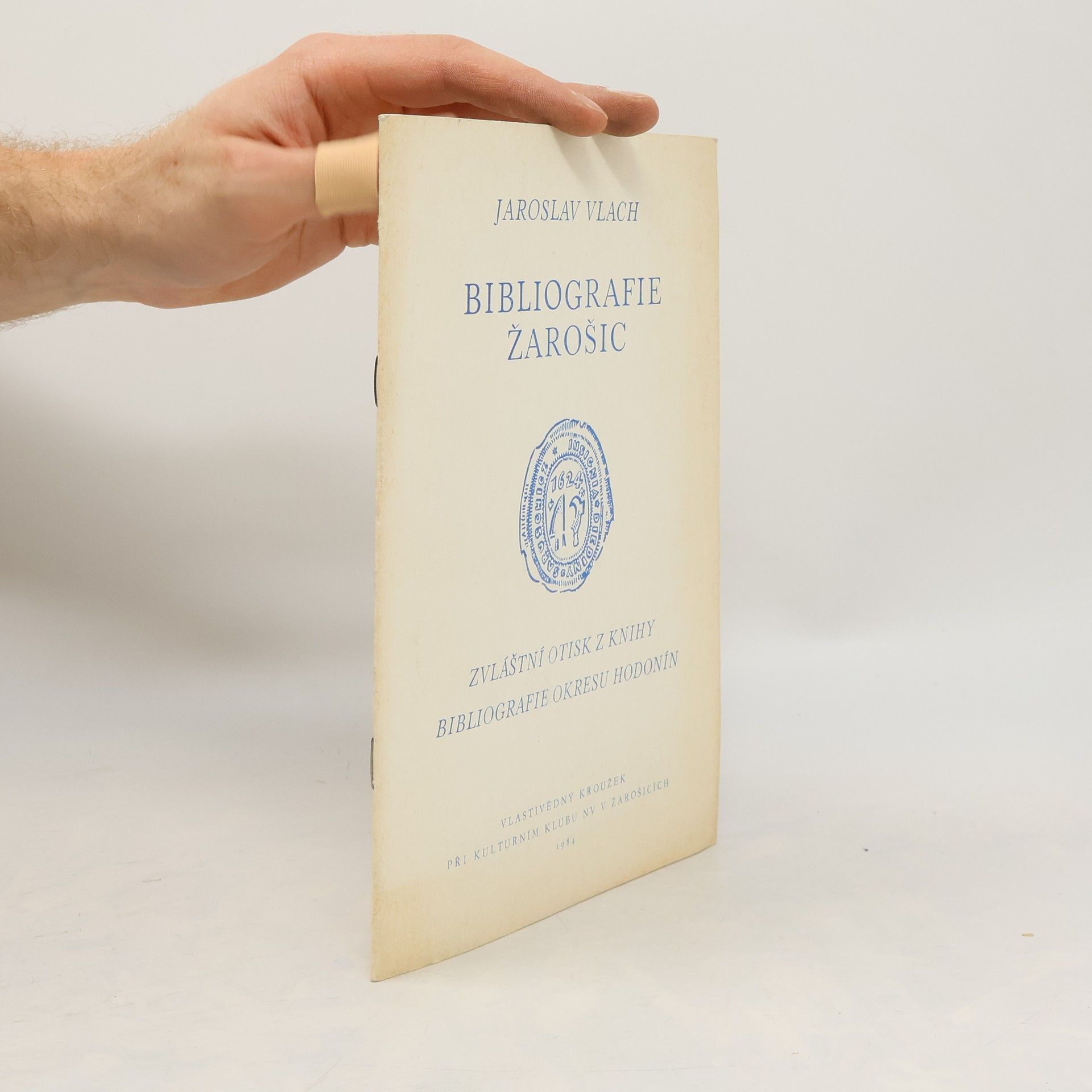 Jaroslav Vlach Bibliografie Žarošic