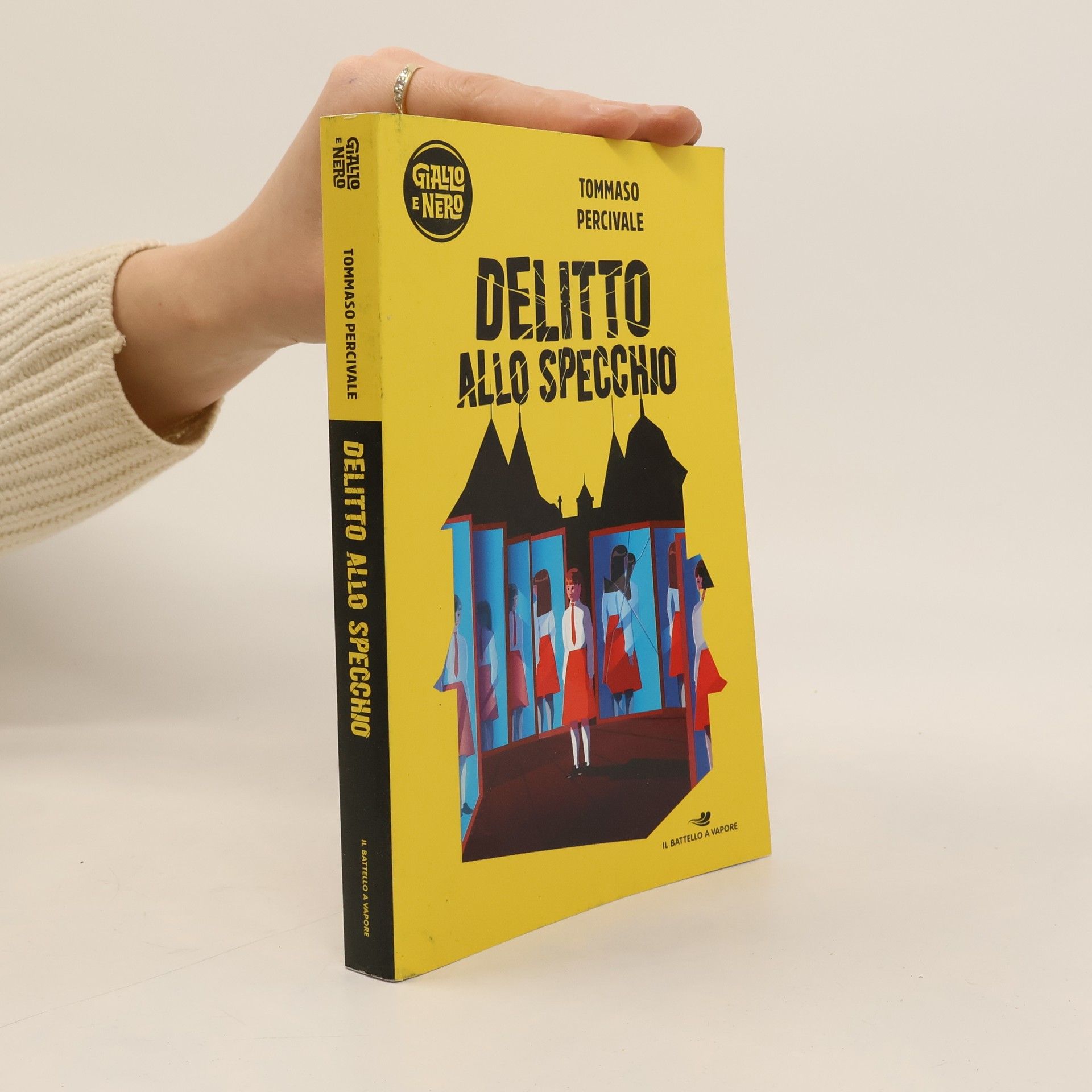 Il battello a vapore. Giallo e nero: Delitto allo specchio