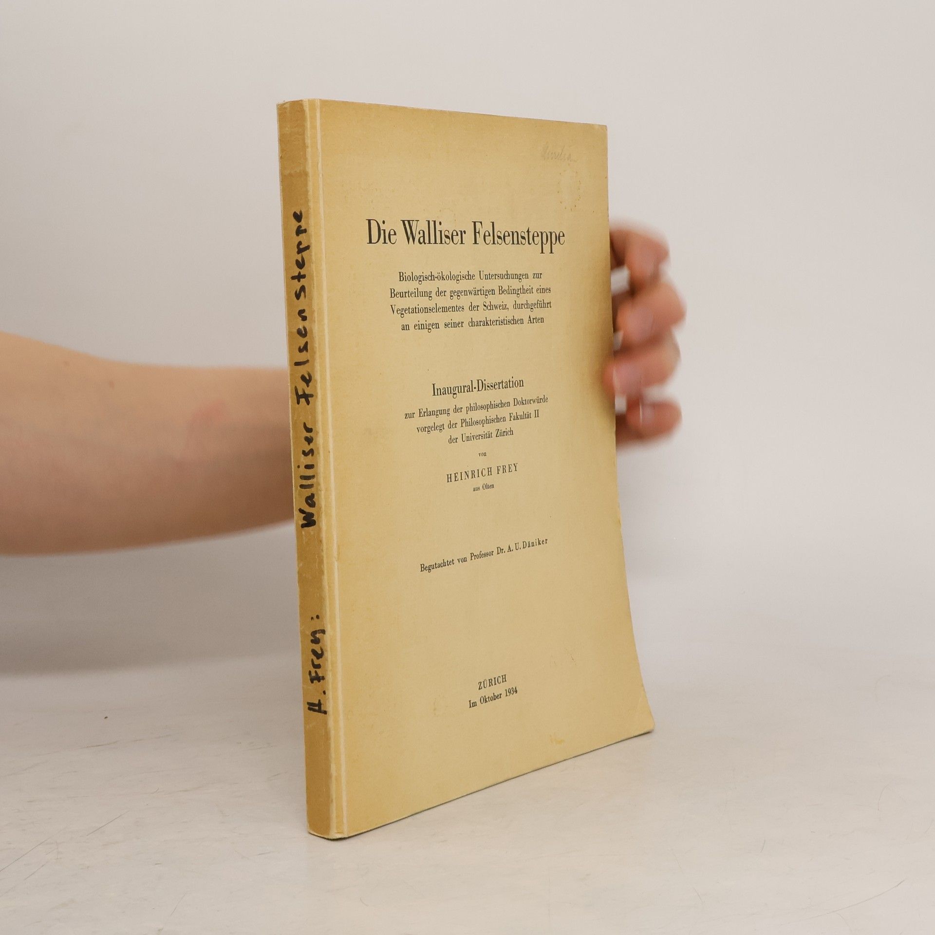 Die Walliser Felsensteppe