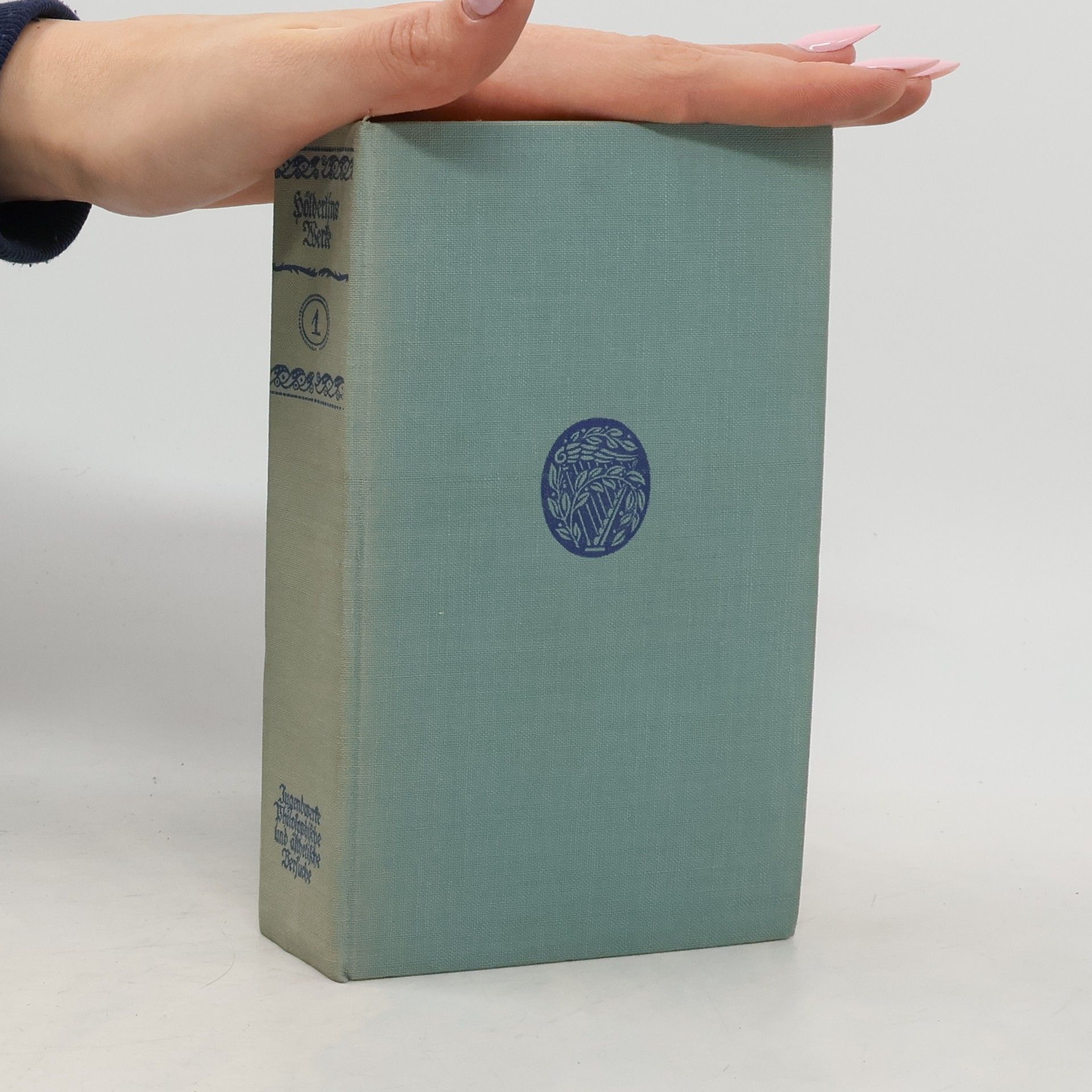 Friedrich Hölderlin Jugendwerke Philosophische und ästhetische Versuche