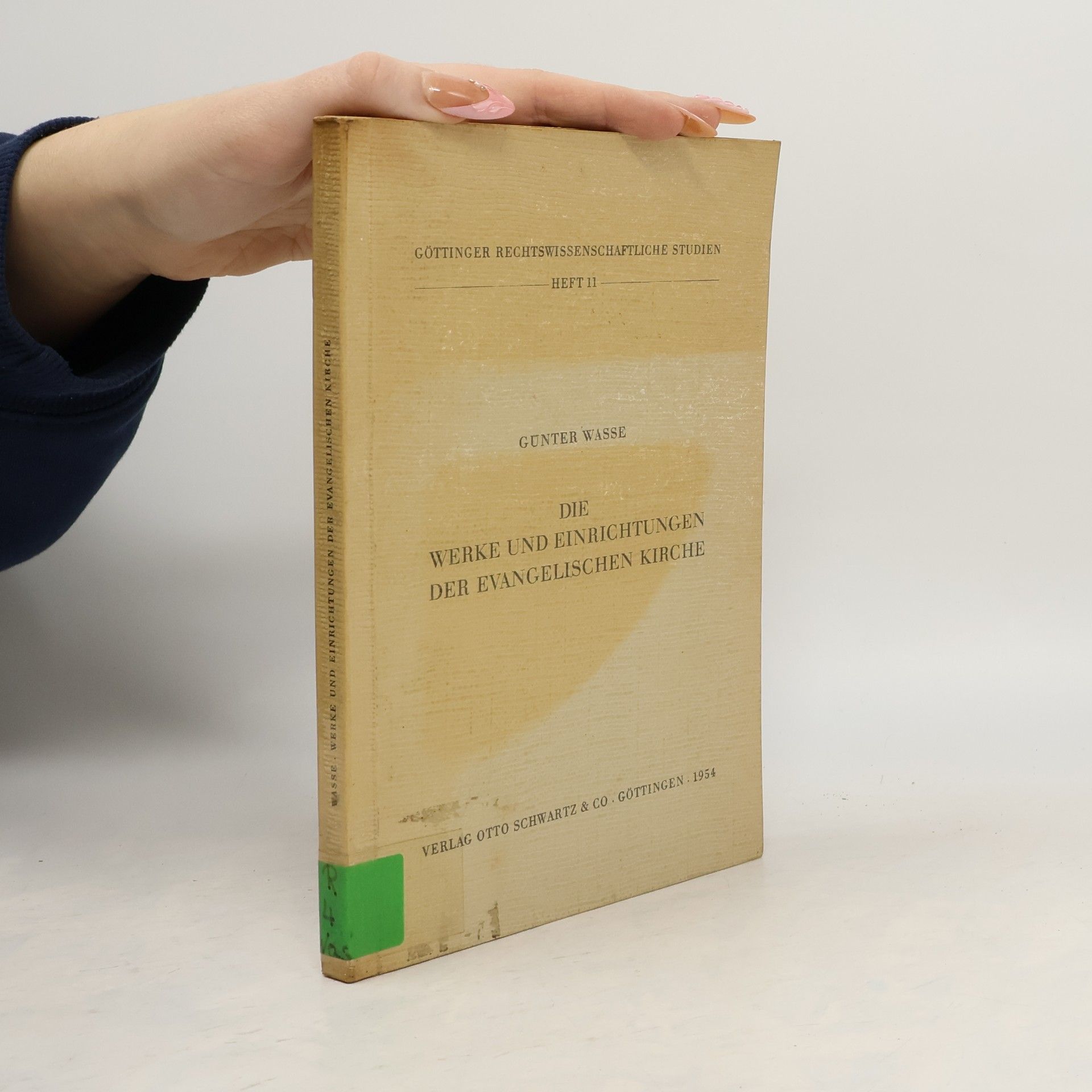 Günter Wasse Die Werke und Einrichtungen der Evangelischen Kirche