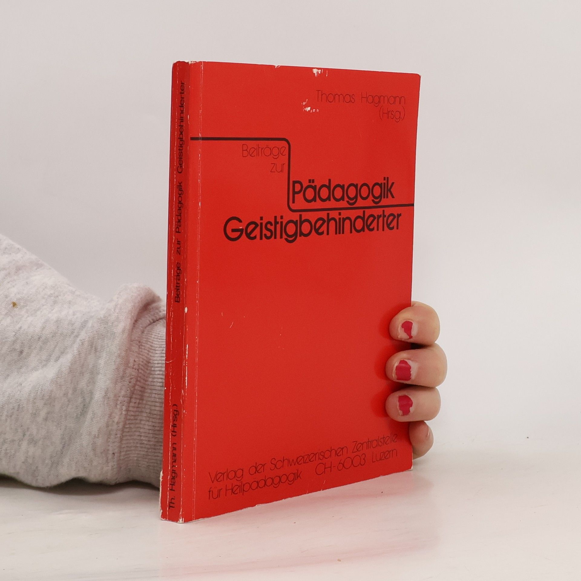 Thomas Hagmann Pädagogik Geistigbehinderter