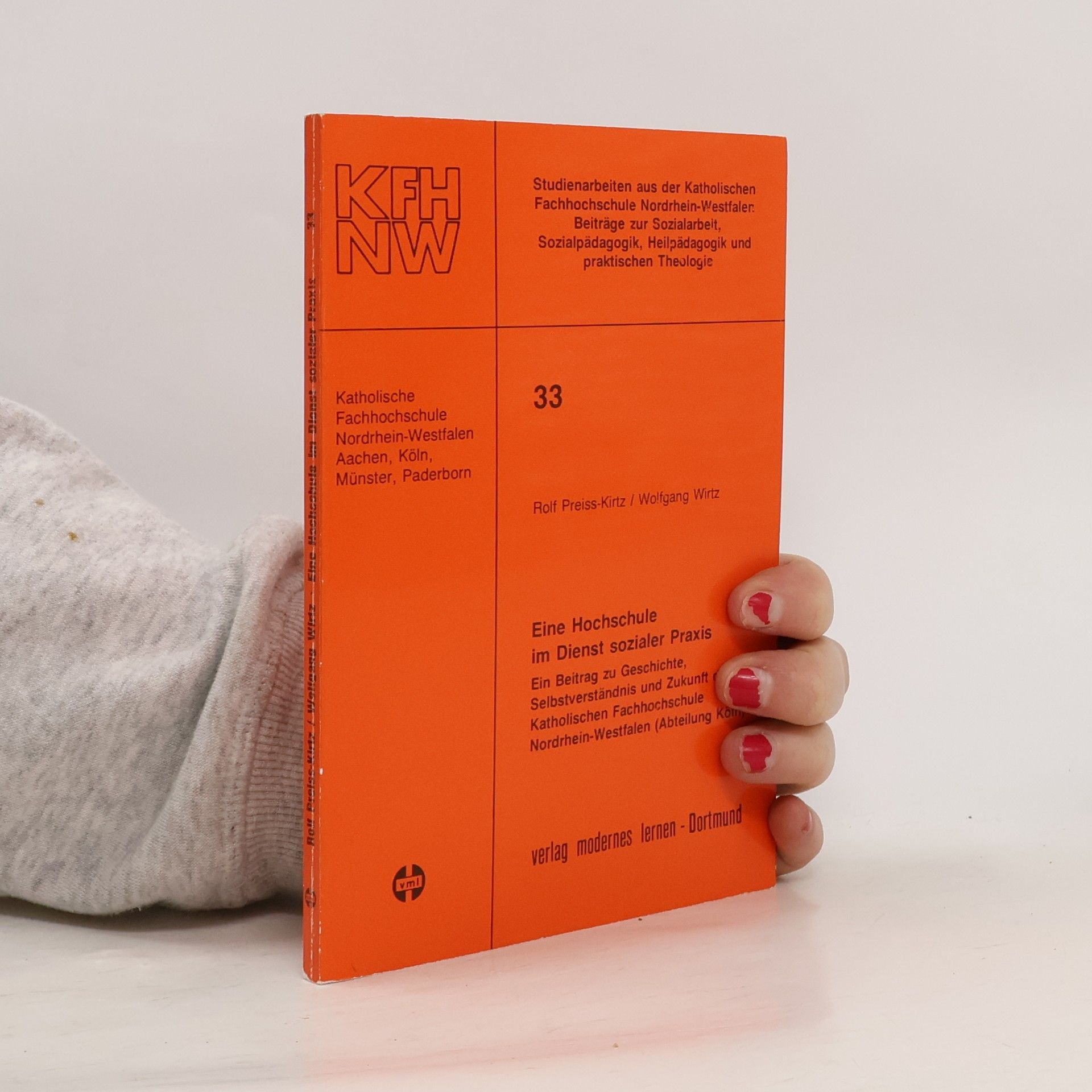Rolf Preiss Kirtz Eine Hochschule im Dienst sozialer Praxis
