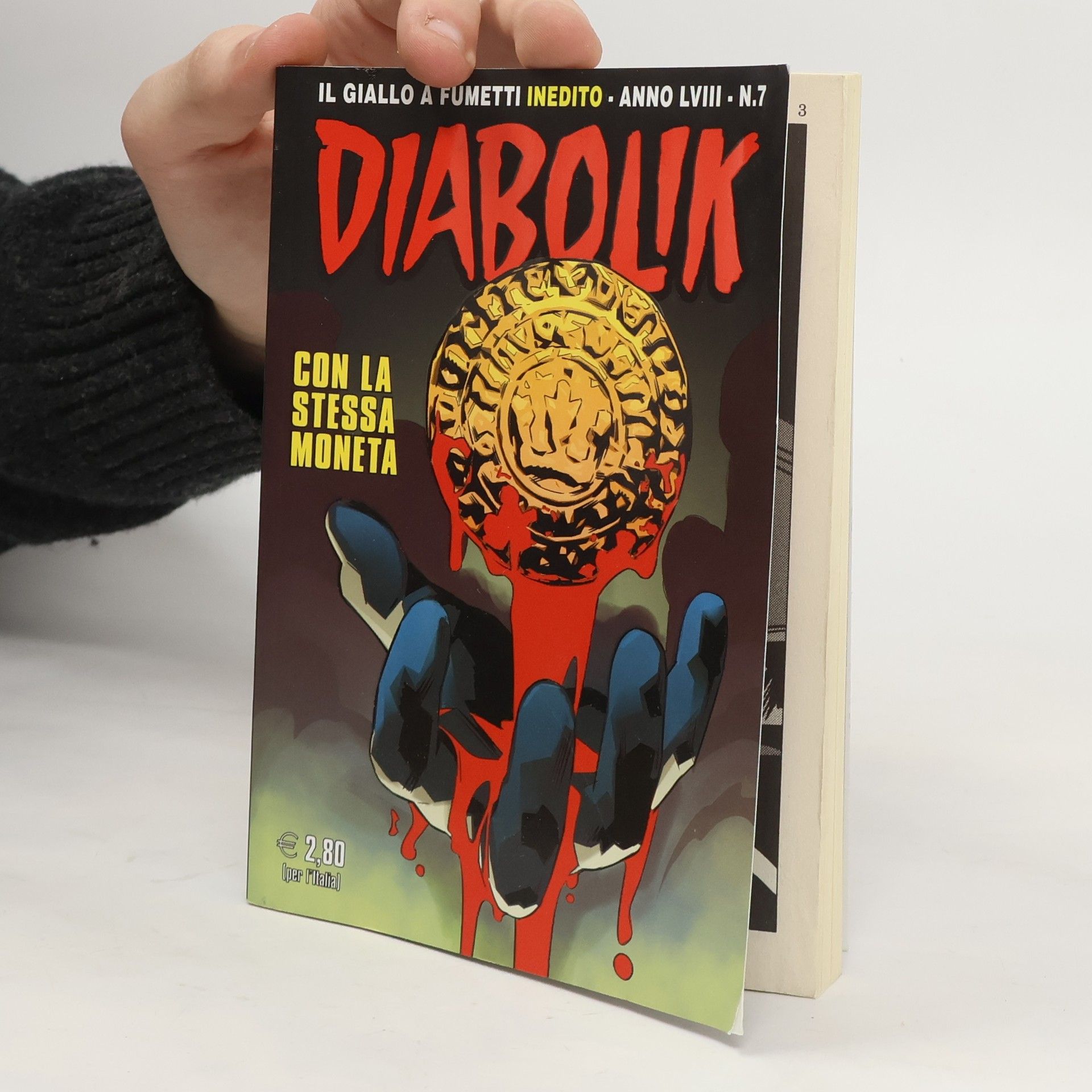Pierluigi Cerveglieri Diabolik anno LVIII n. 7