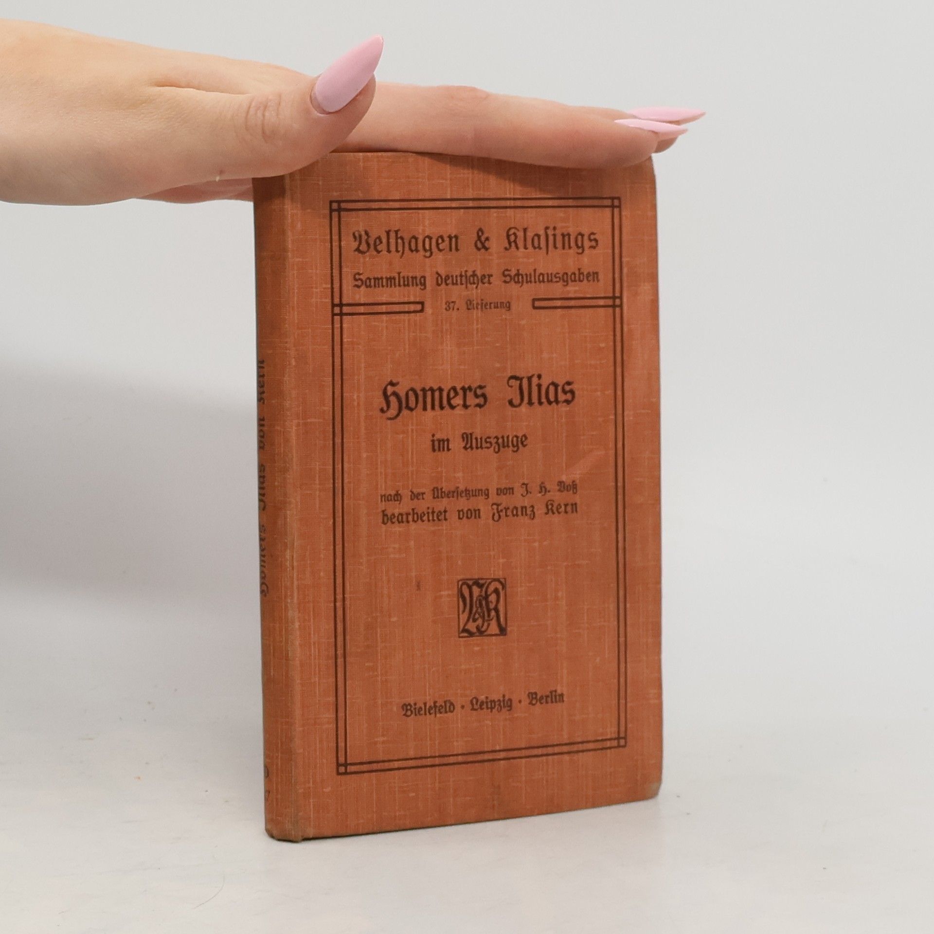 Homers Ilias im Auszuge