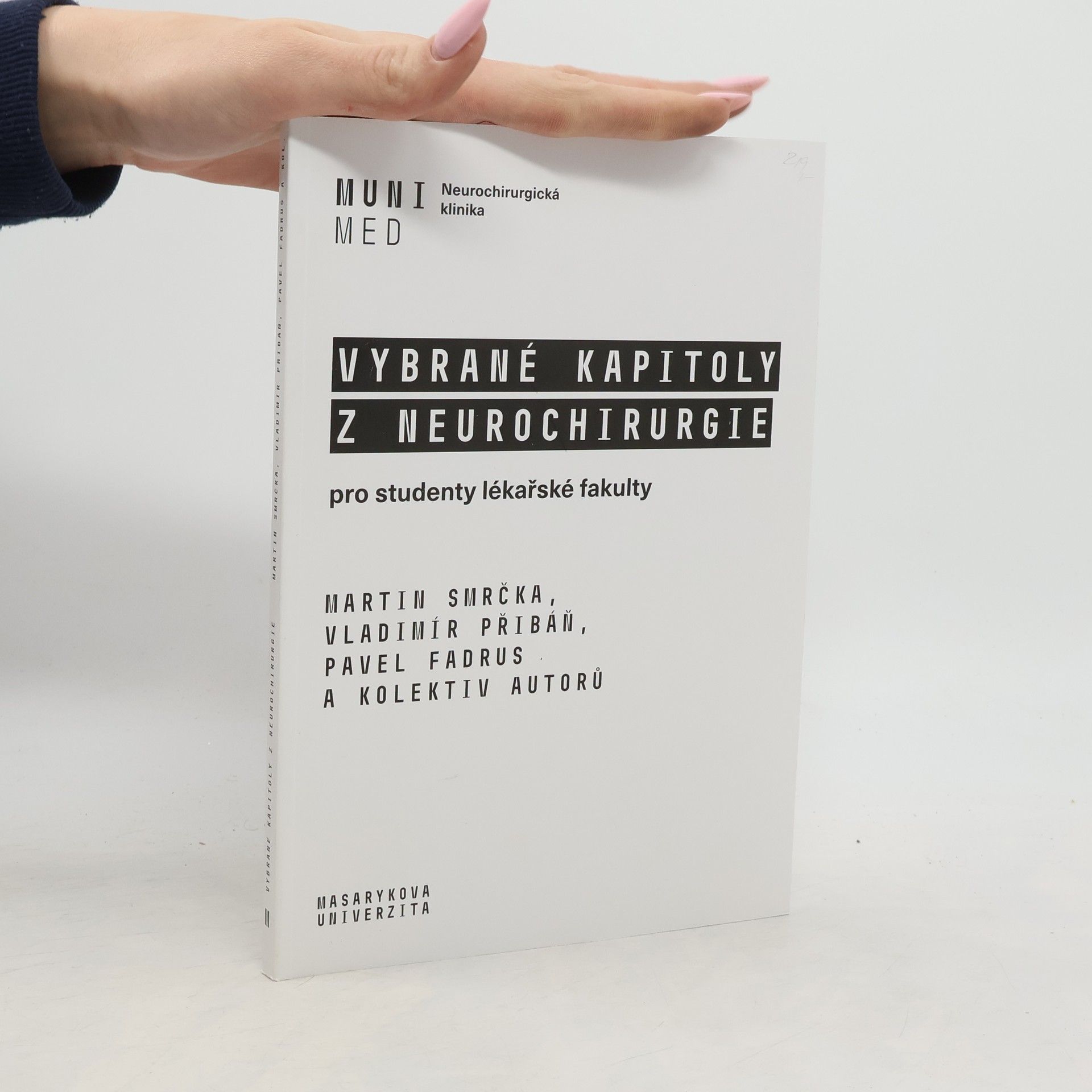 Vybrané kapitoly z neurochirurgie pro studenty lékařské fakulty