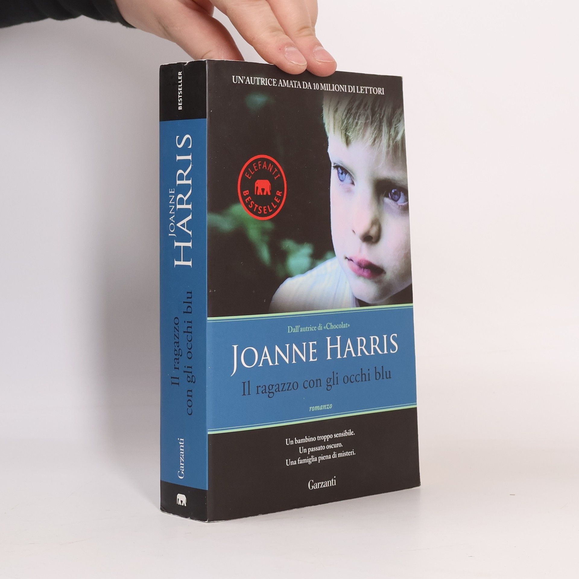 Joanne Harris Elefanti Bestseller: Il ragazzo con gli occhi blu