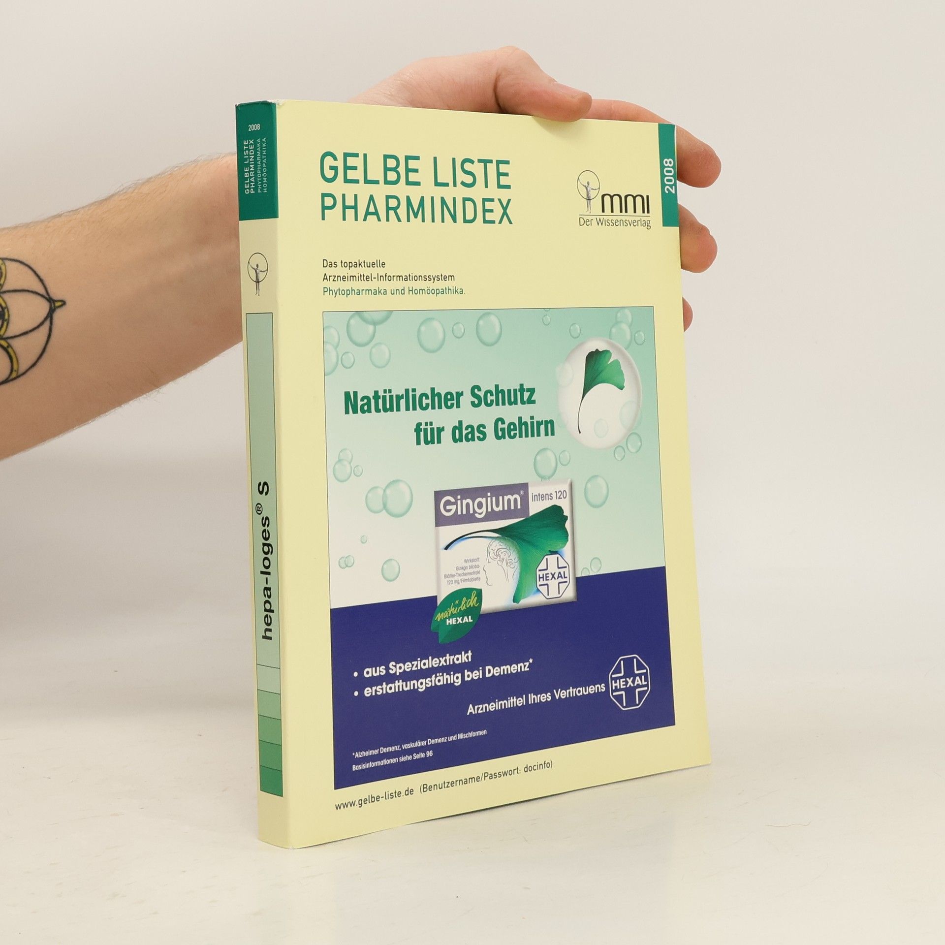 Autorenkollektiv Gelbe Liste Pharmindex 2008