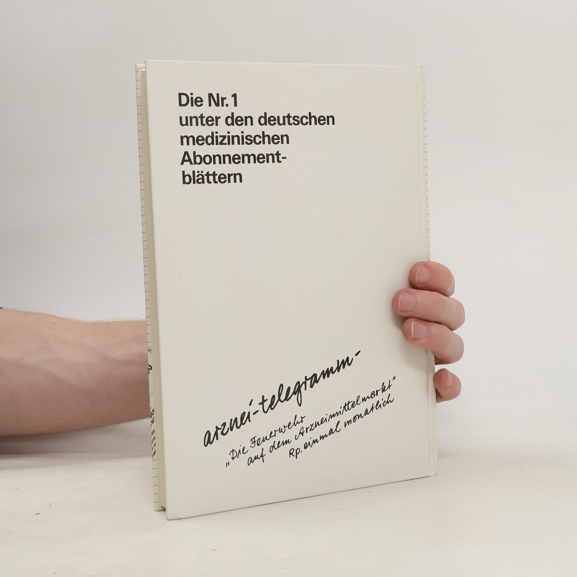 U. M. Moschinski Arznei-telegramm 1970 - 1975