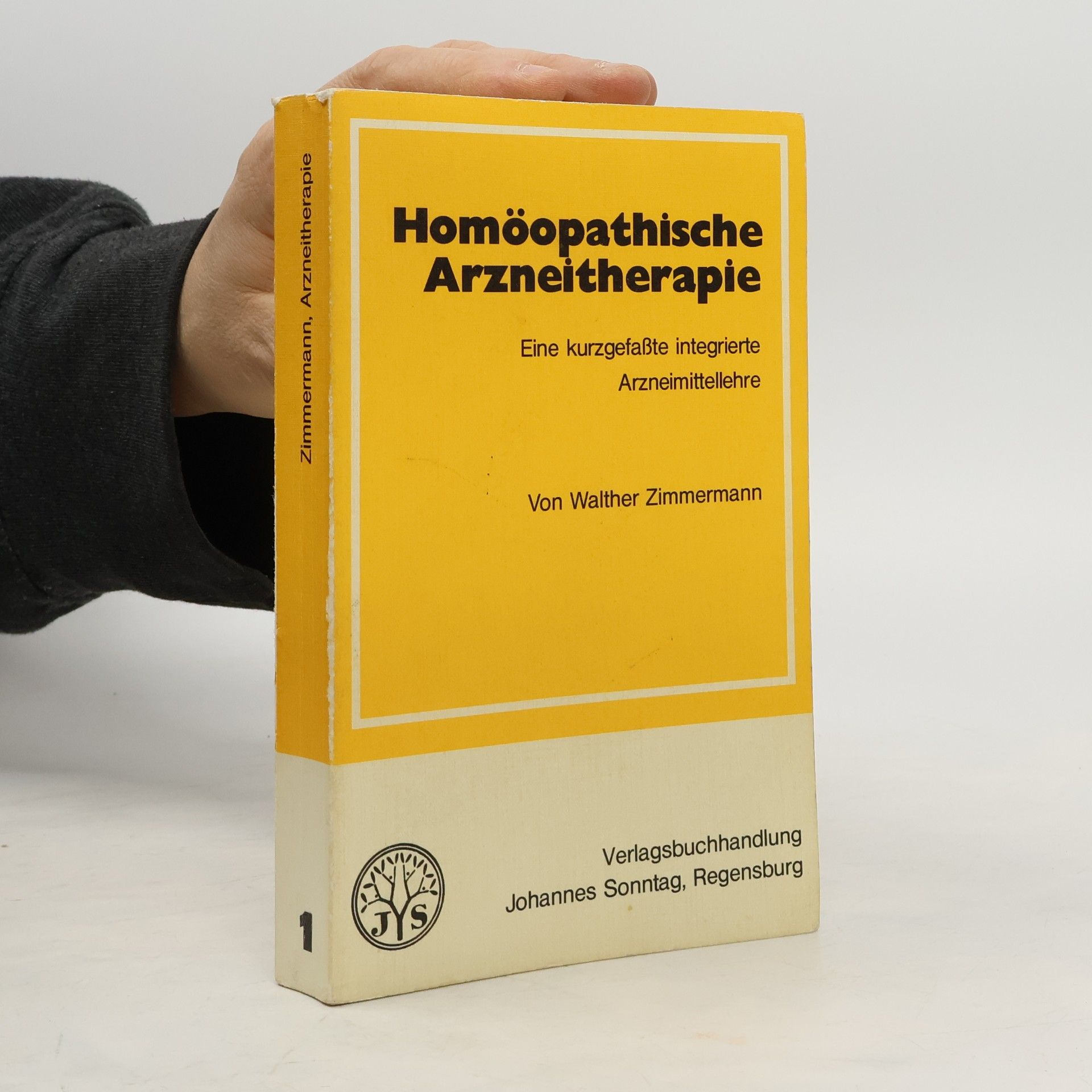 Walther Zimmermann Homöopathische Arzneitherapie