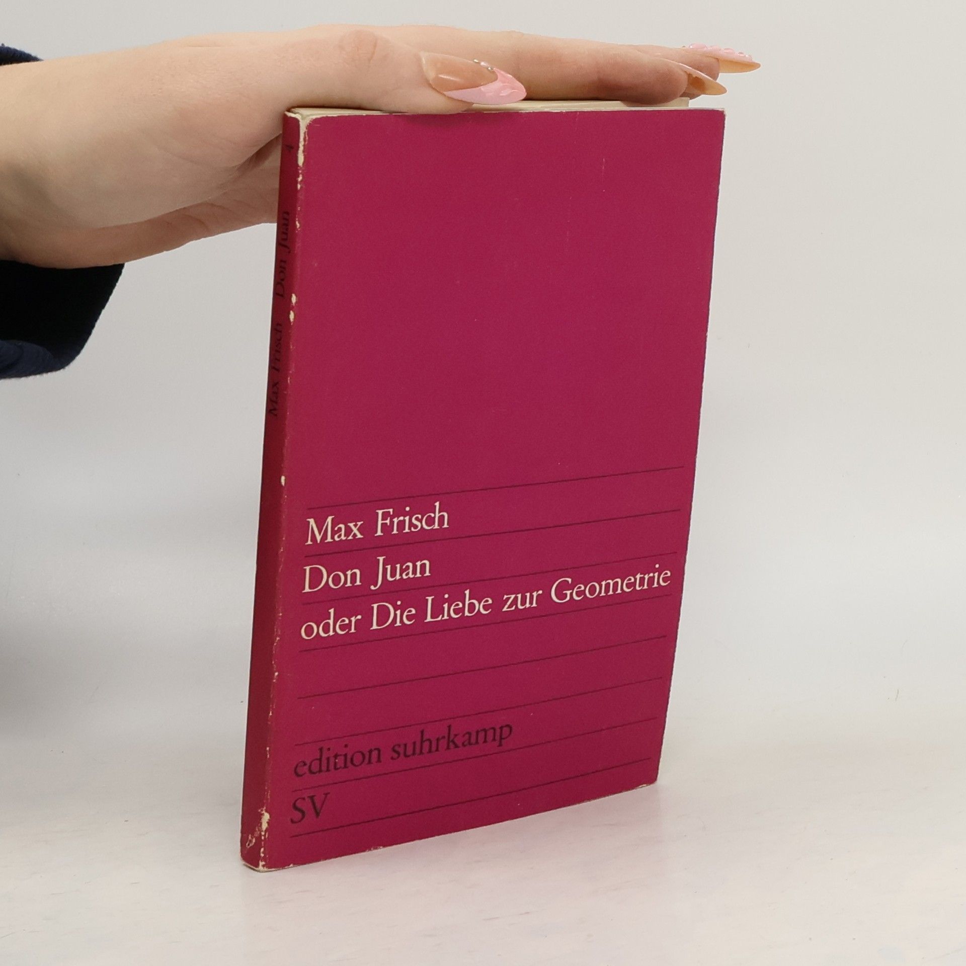 Max Frisch Don Juan oder Die Liebe zur Geometrie