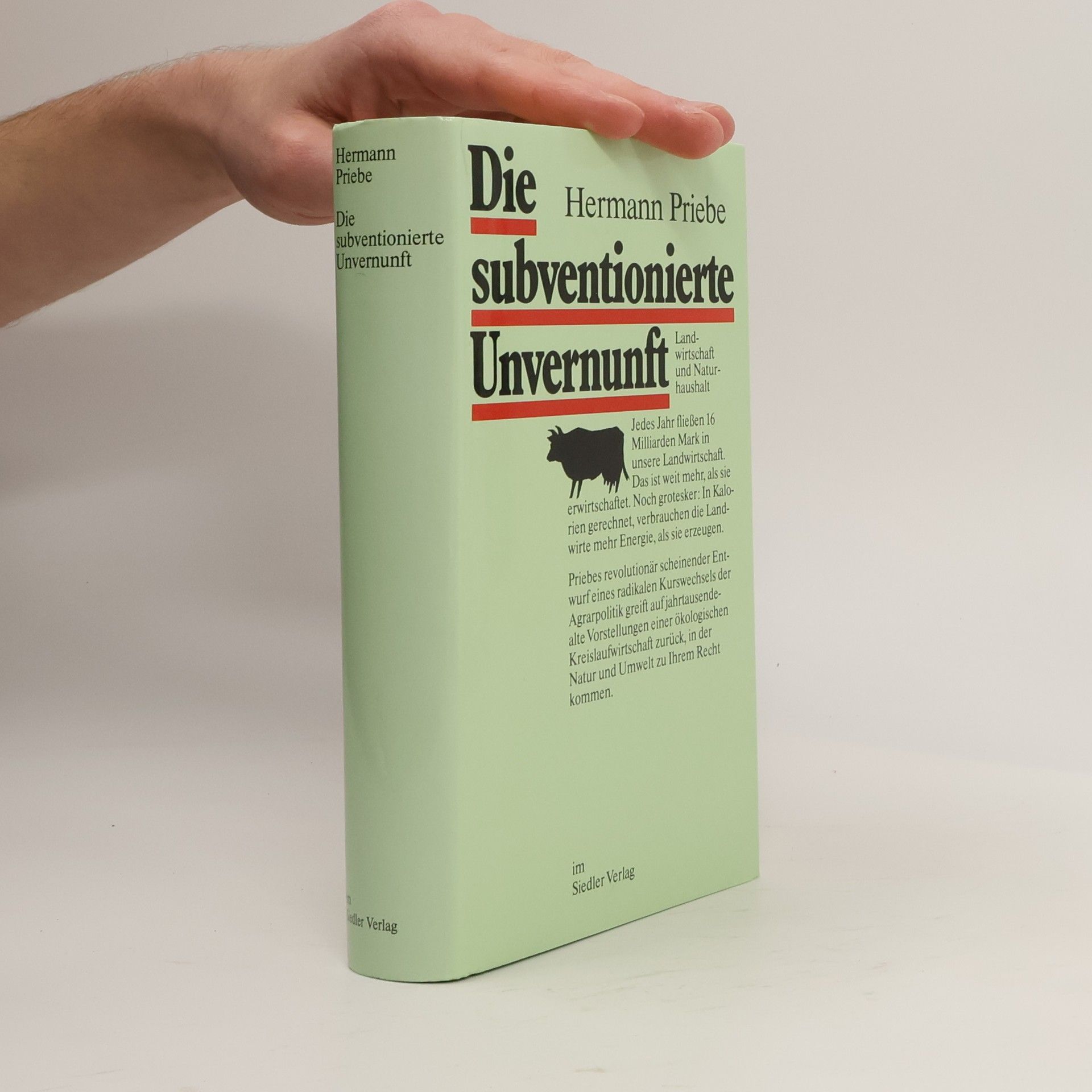 Hermann Priebe Die subventionierte Unvernunft