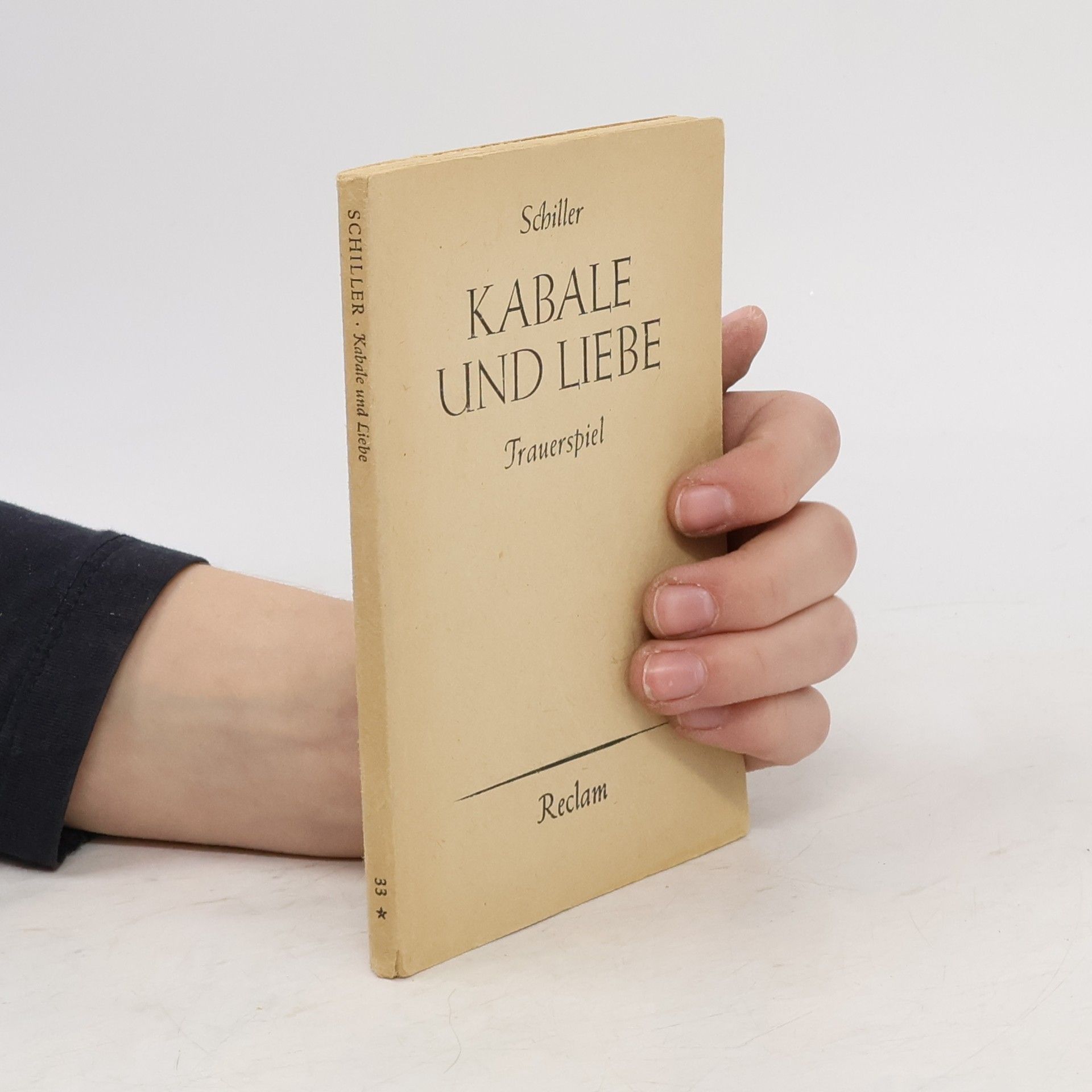 Friedrich Schiller Kabale und Liebe