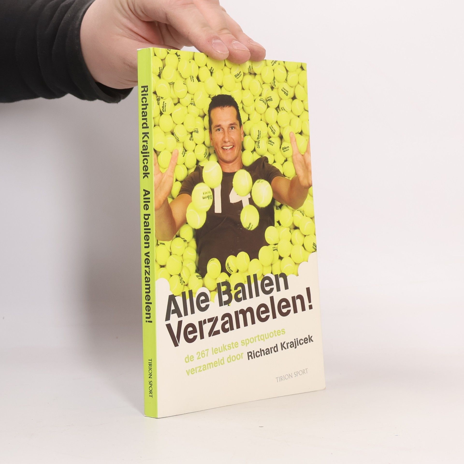 Richard Peter Stanislav Krajicek Alle ballen verzamelen