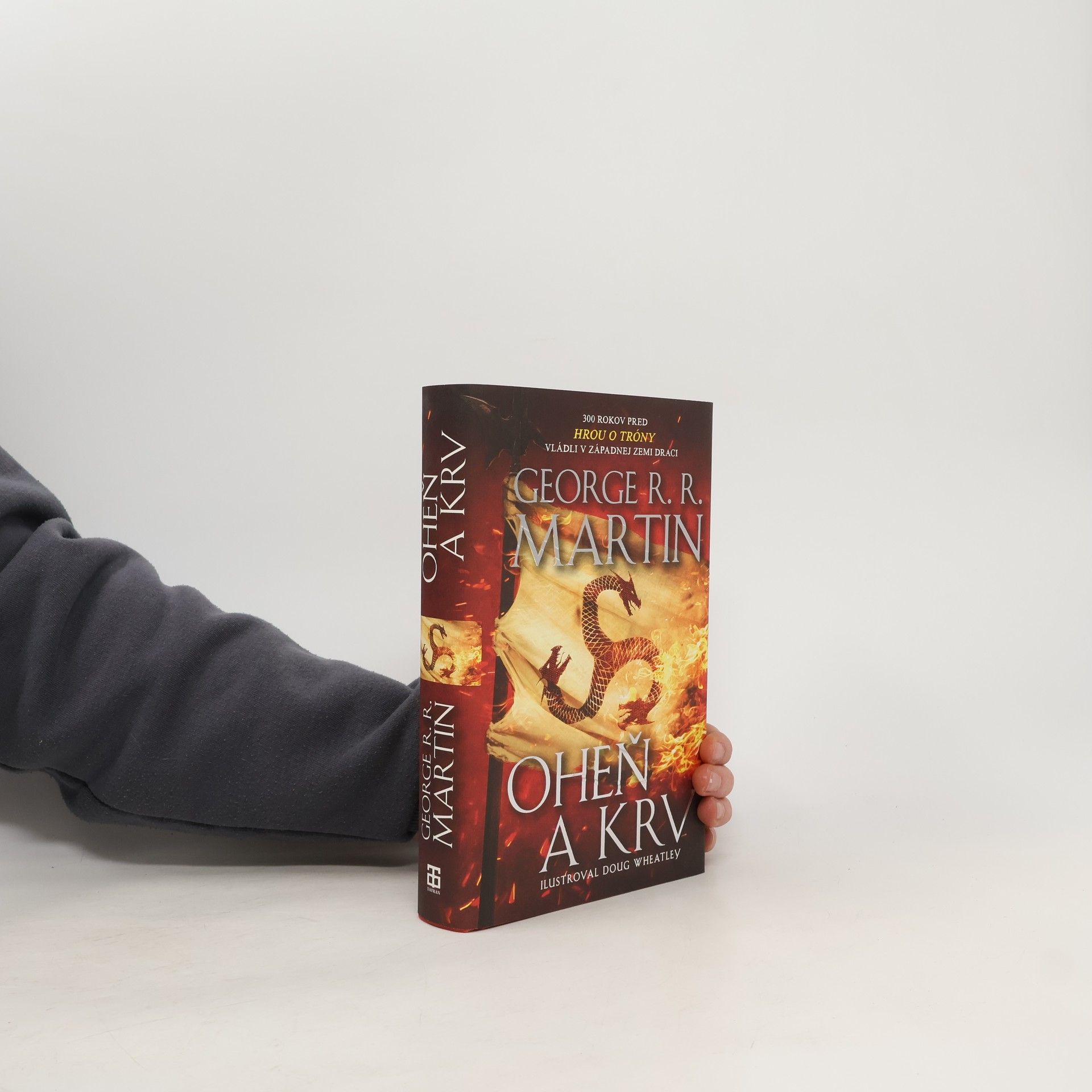 George R. R. Martin Oheň a krv