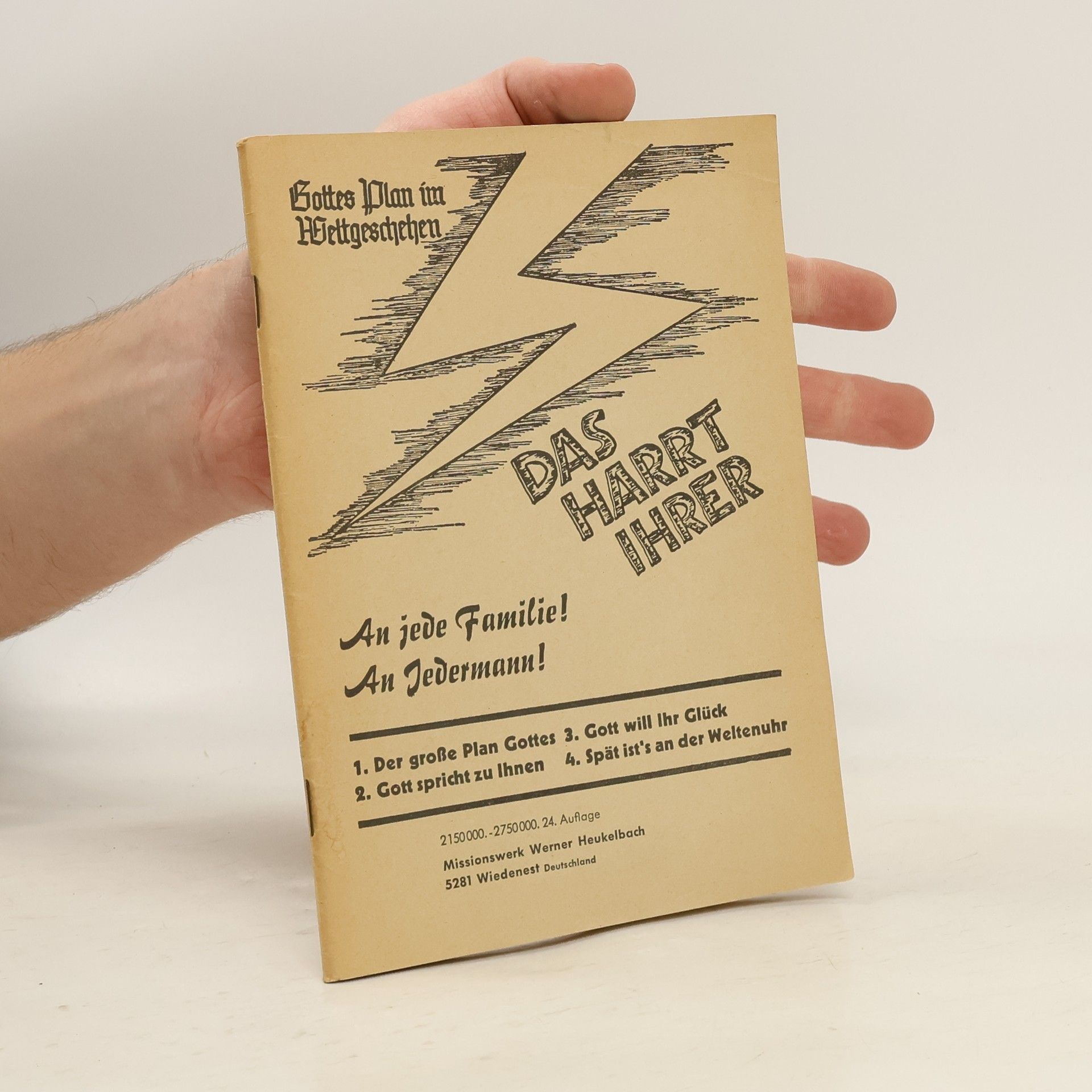 Autorenkollektiv Das harrt Ihrer