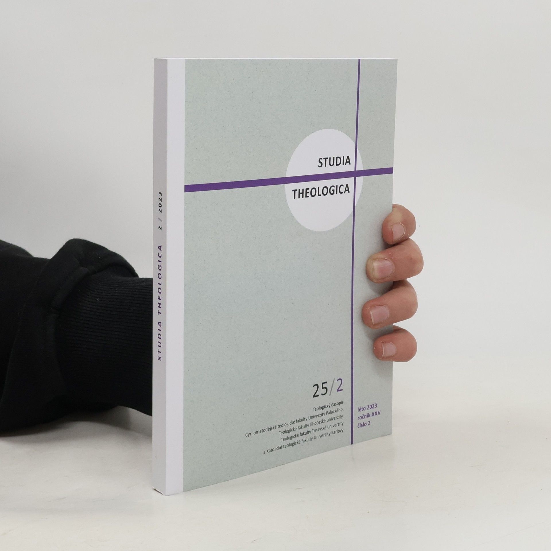 Autores varios Studia Theologica 2/2023. 25/2. Léto 2023, Ročník XXV