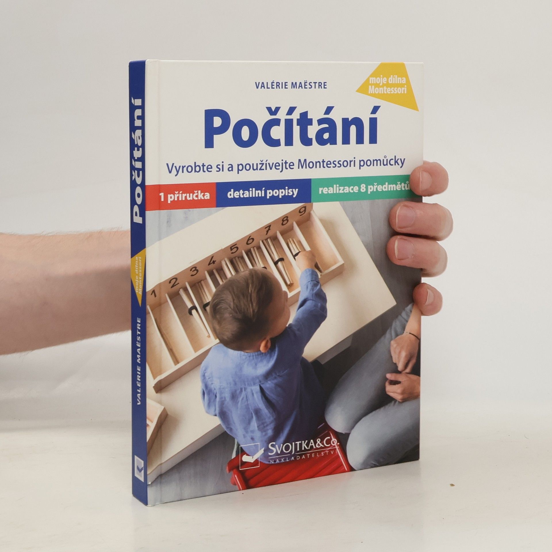 Počítání : vyrobte si a používejte Montessori pomůcky