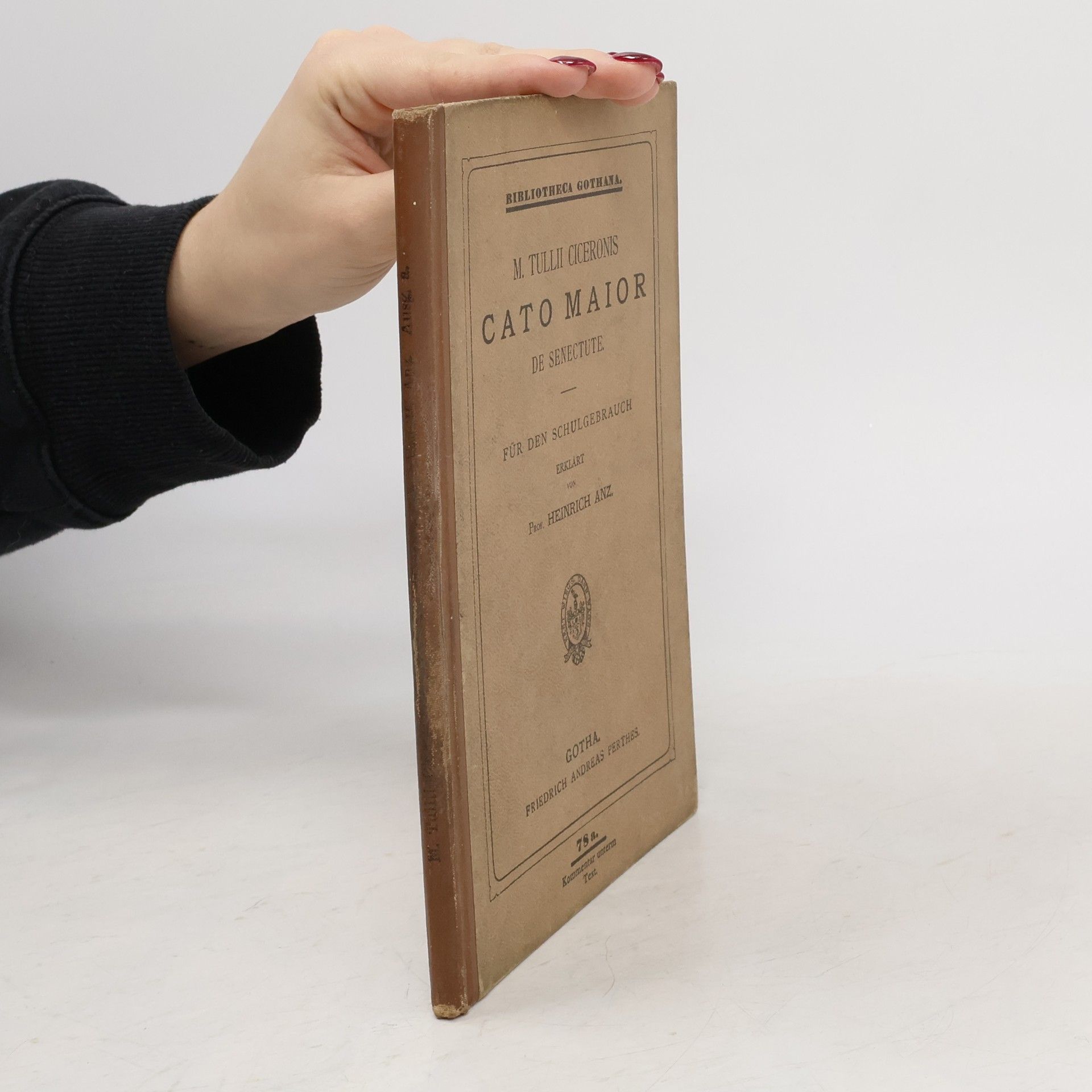 Marcus Tullius Cicero Cato maior de senectute