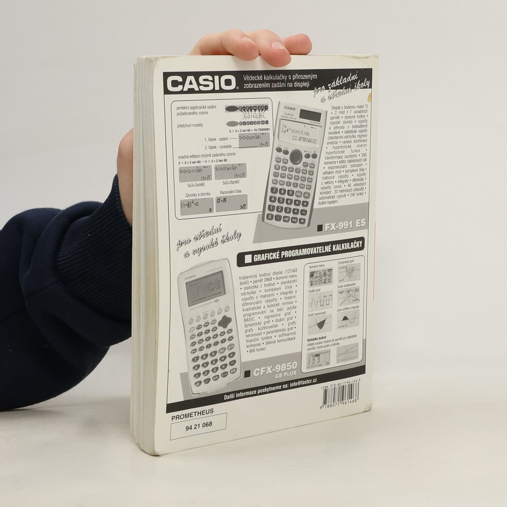 Emil Calda Matematika pro gymnázia : základní poznatky z matematiky