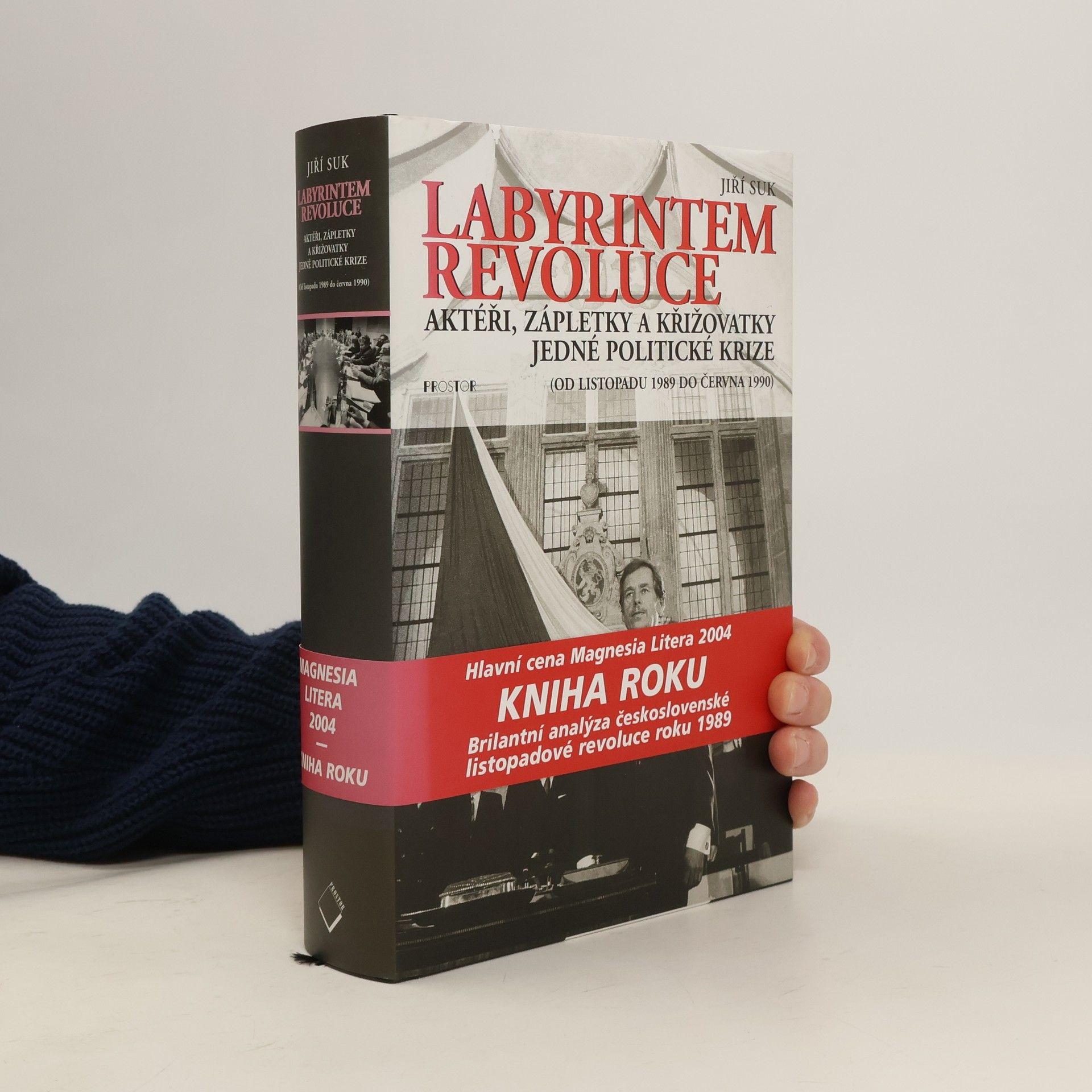 Jiří Suk Labyrintem revoluce. Aktéři, zápletky a křižovatky jedné politické krize (od listopadu 1989 do června 1990)