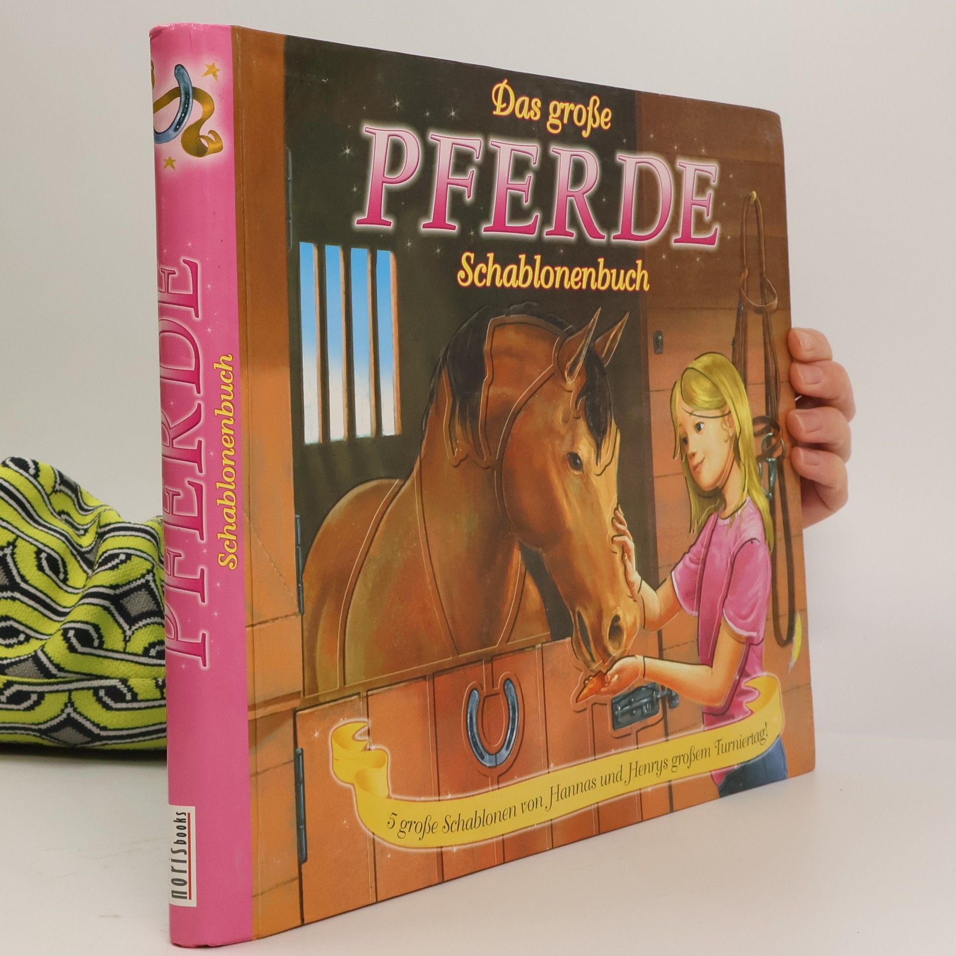 Autorenkollektiv Das große Pferde Schablonenbuch