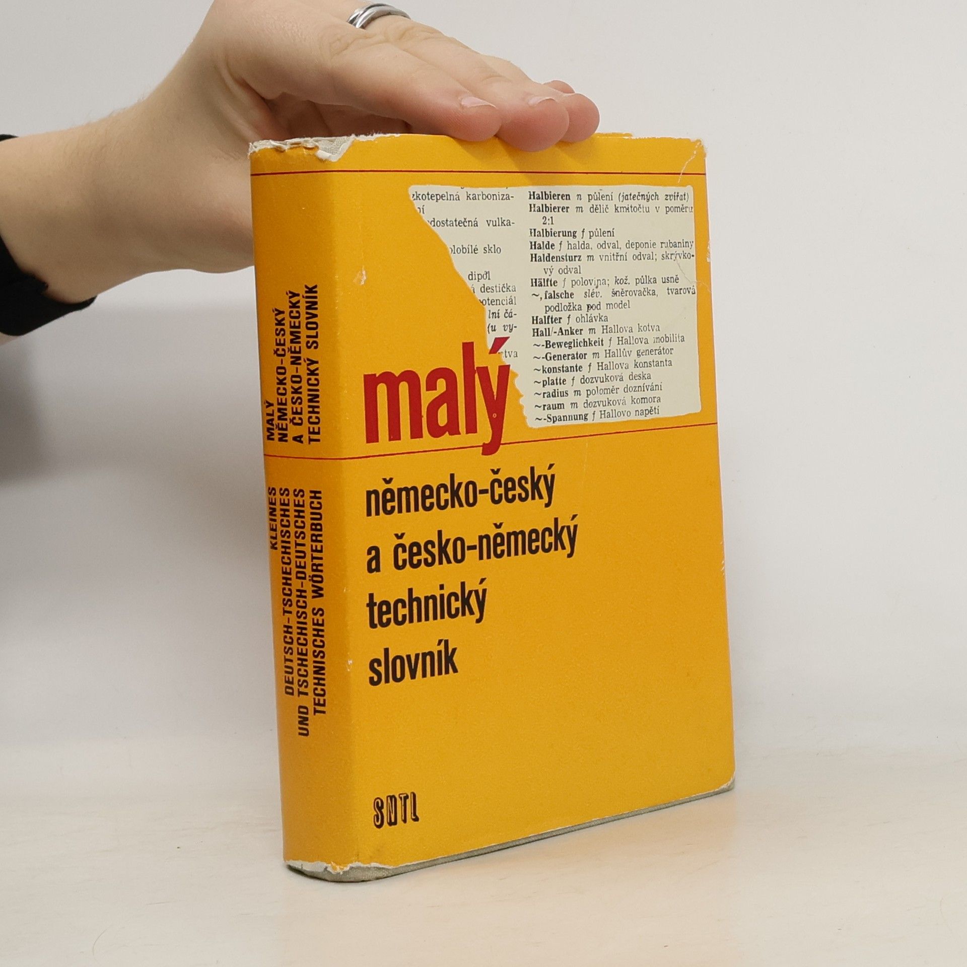 Vlastimil Čihák Malý německo-český a česko-německý technický slovník