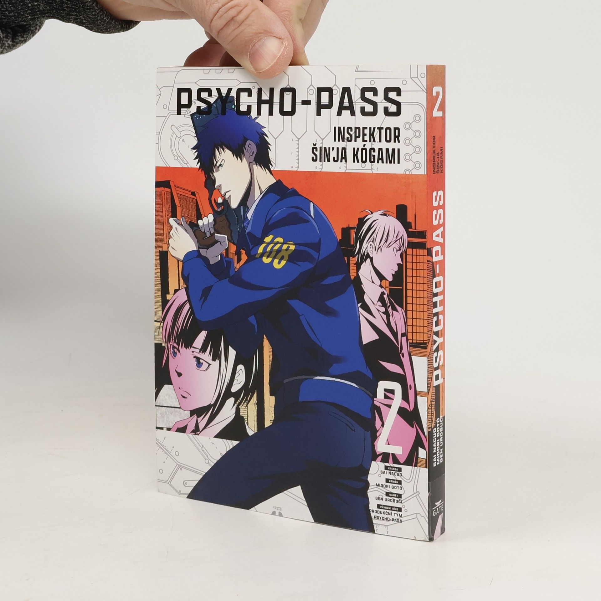 Natsuo Sai Psycho-pass. Inspektor Šin'ja Kógami. 2