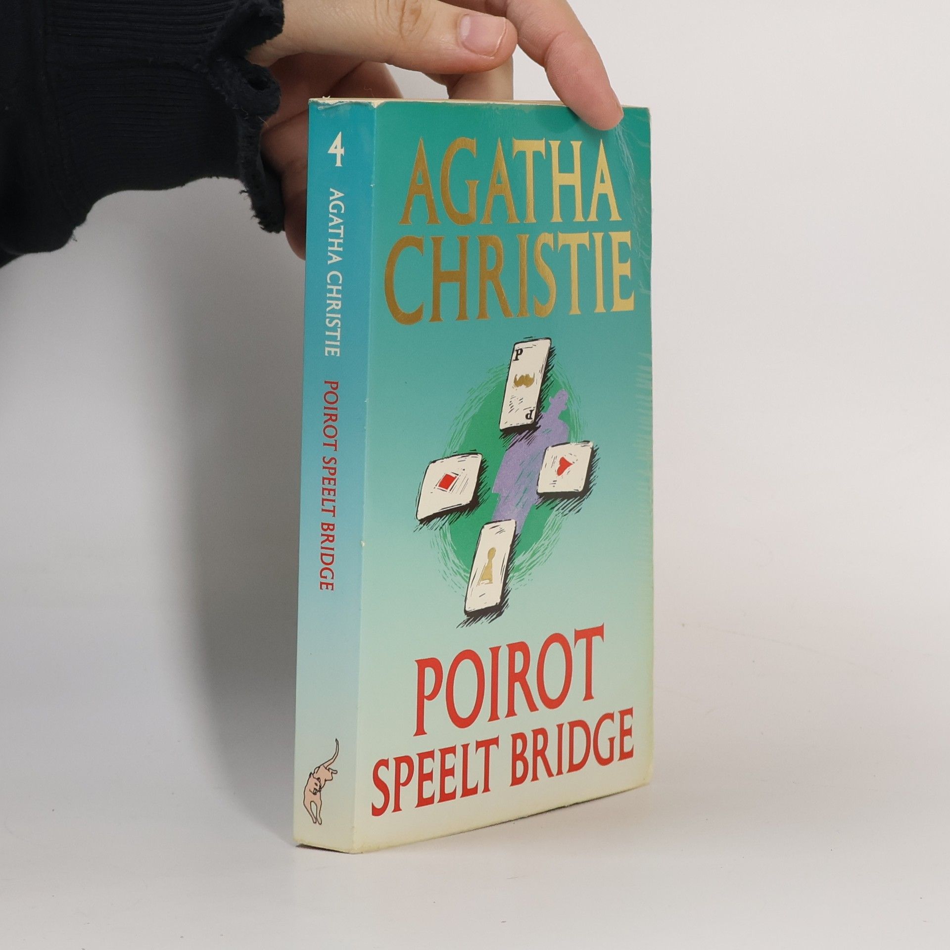 Agatha Christie Poirot speelt bridge