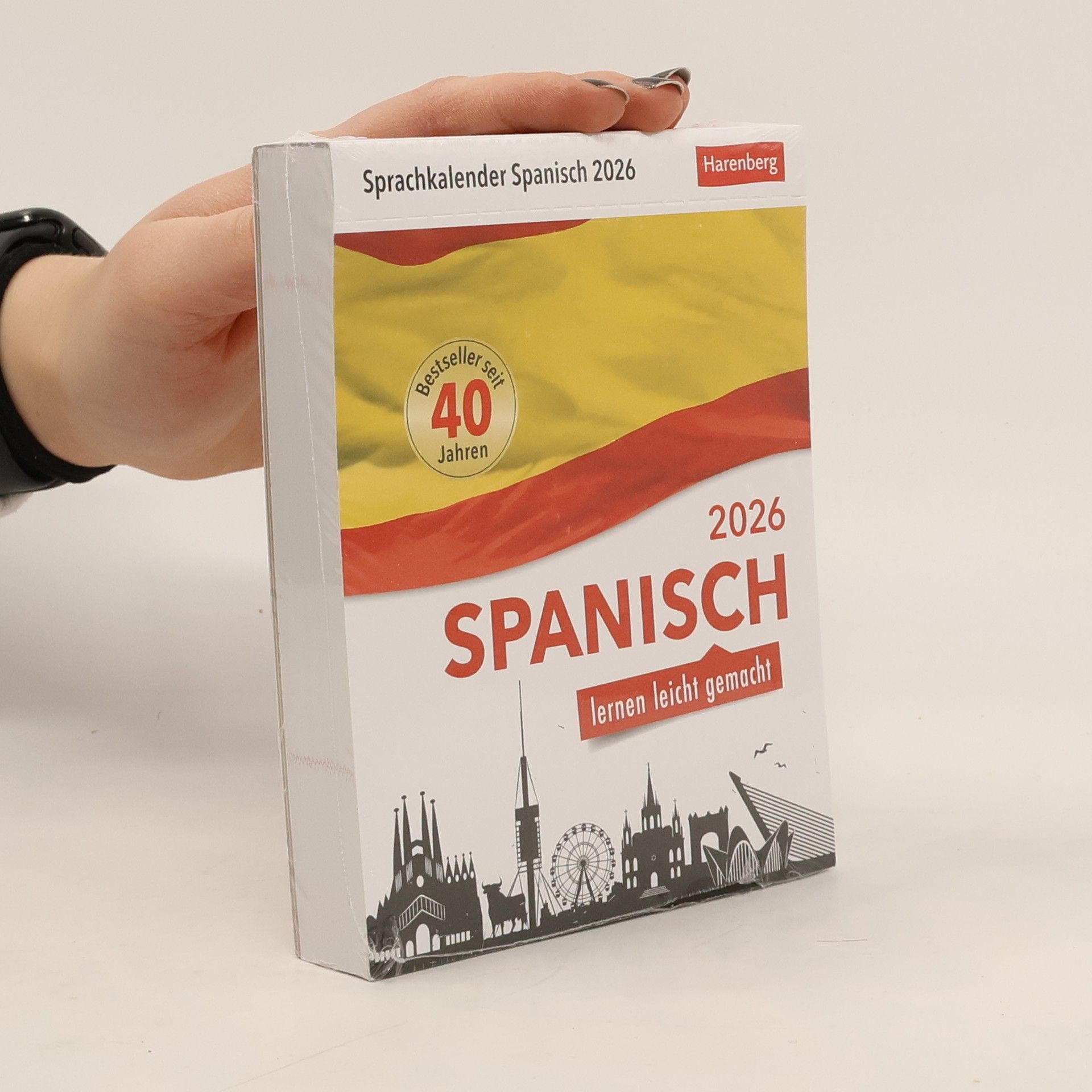 Sylvia Rivero Crespo Spanisch Sprachkalender 2026 - Spanisch lernen leicht gemacht - Tagesabreißkalender