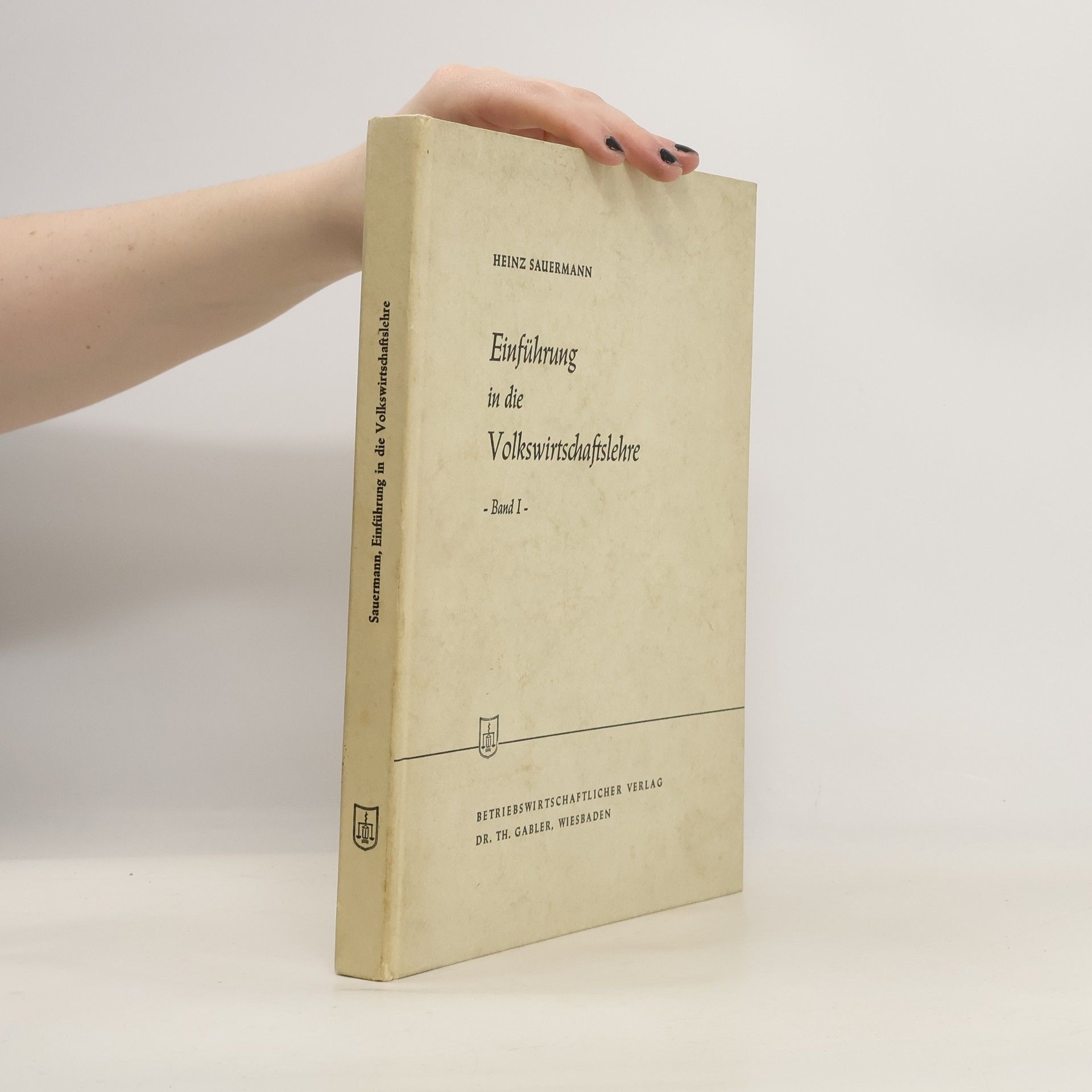 Einführung in die Volkswirtschaftslehre 1