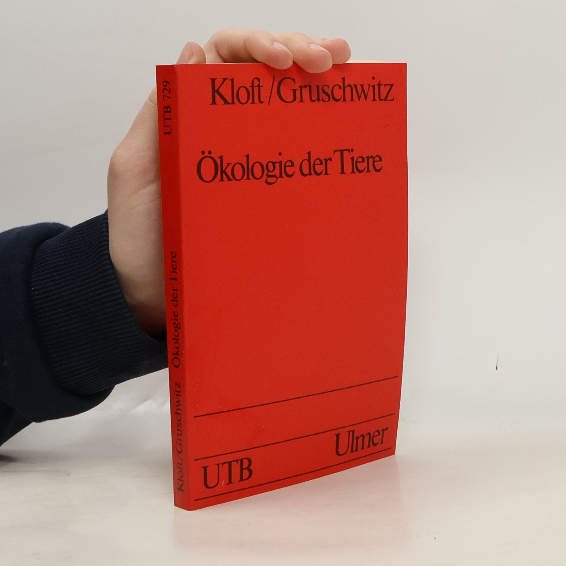 Werner J. Kloft UTB - 729: Ökologie der Tiere