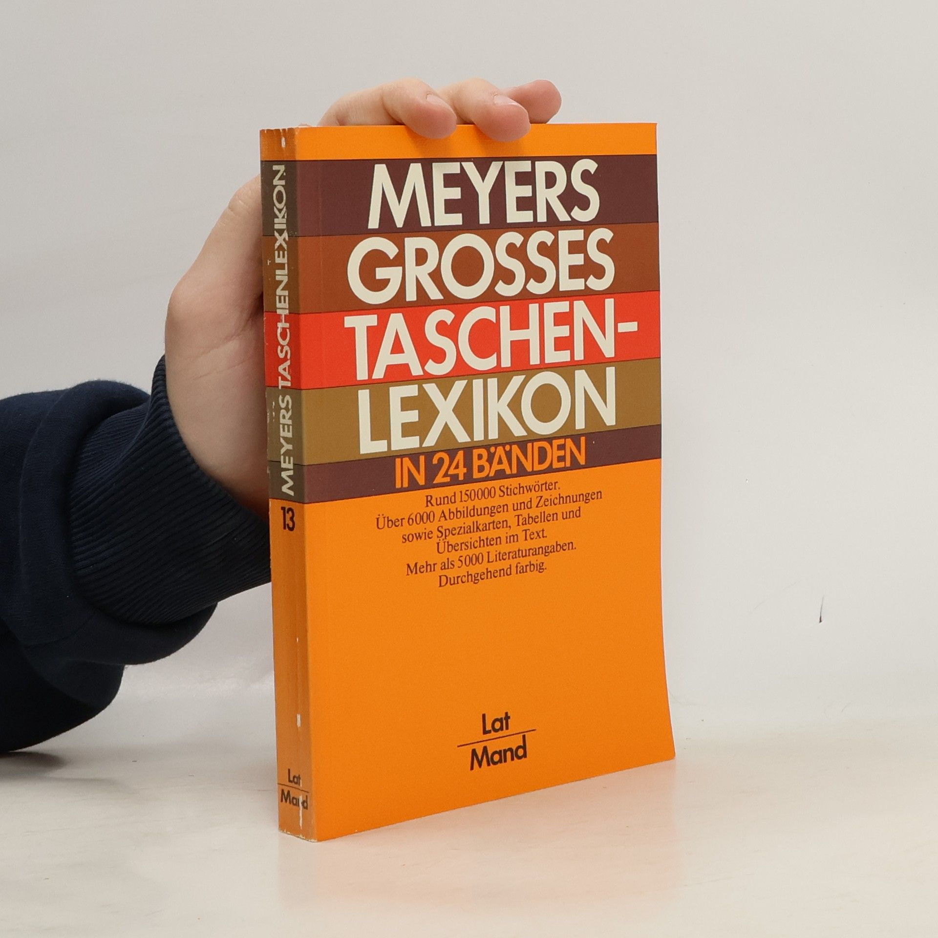 Kolektív autorov Meyers Grosses Taschenlexikon : in 24 Bänden. Bd. 13., Lat-Mand