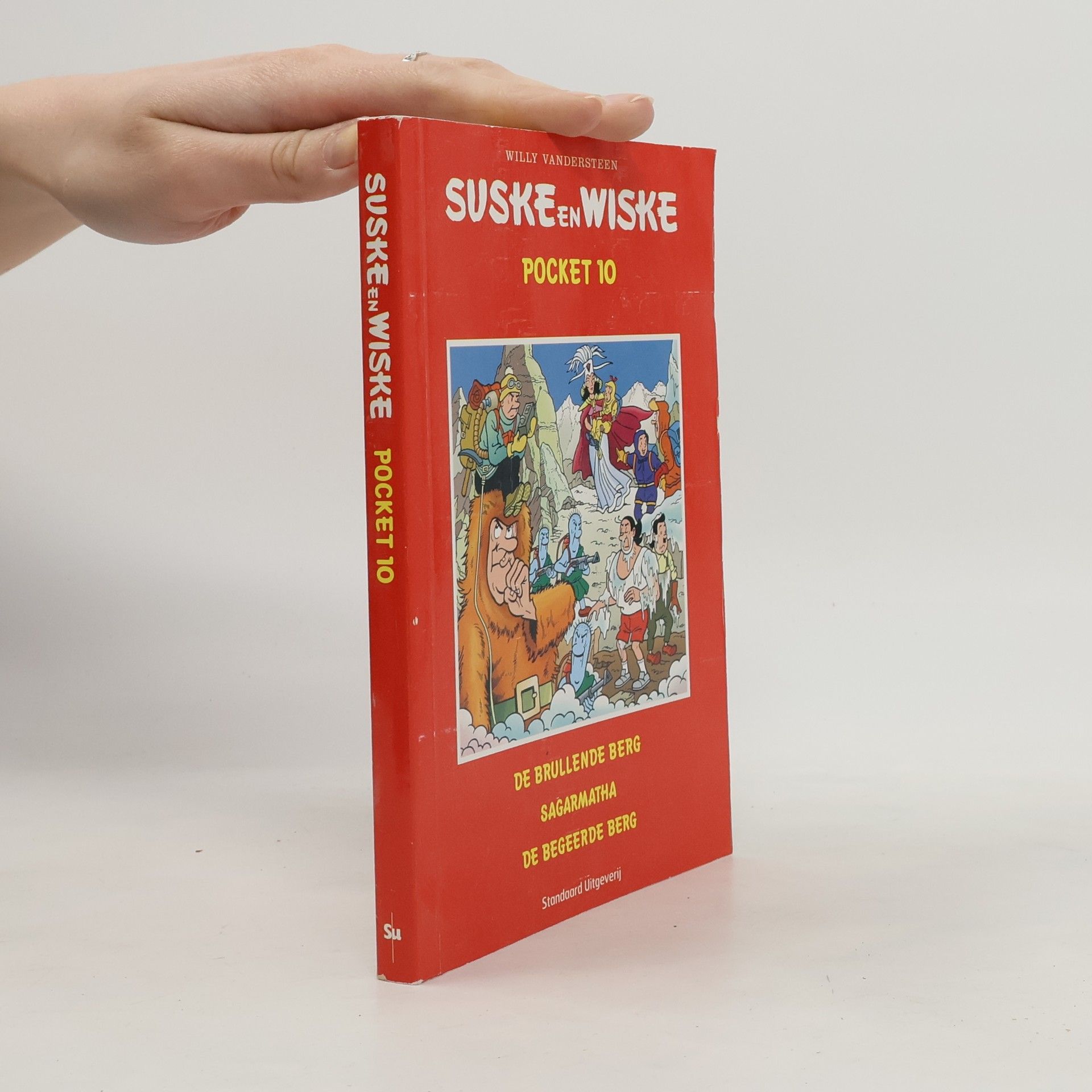 Willy Vandersteen Suske en Wiske Pocket 10: De brullende berg - Sagarmatha - De begeerde berg