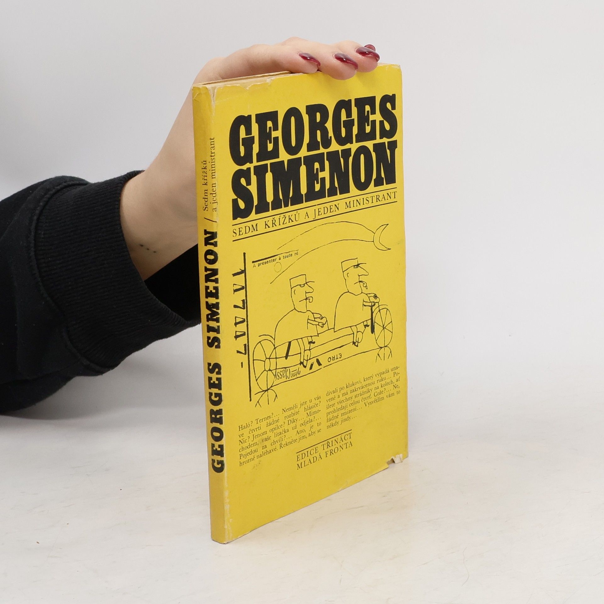 Georges Simenon Sedm křížků a jeden ministrant