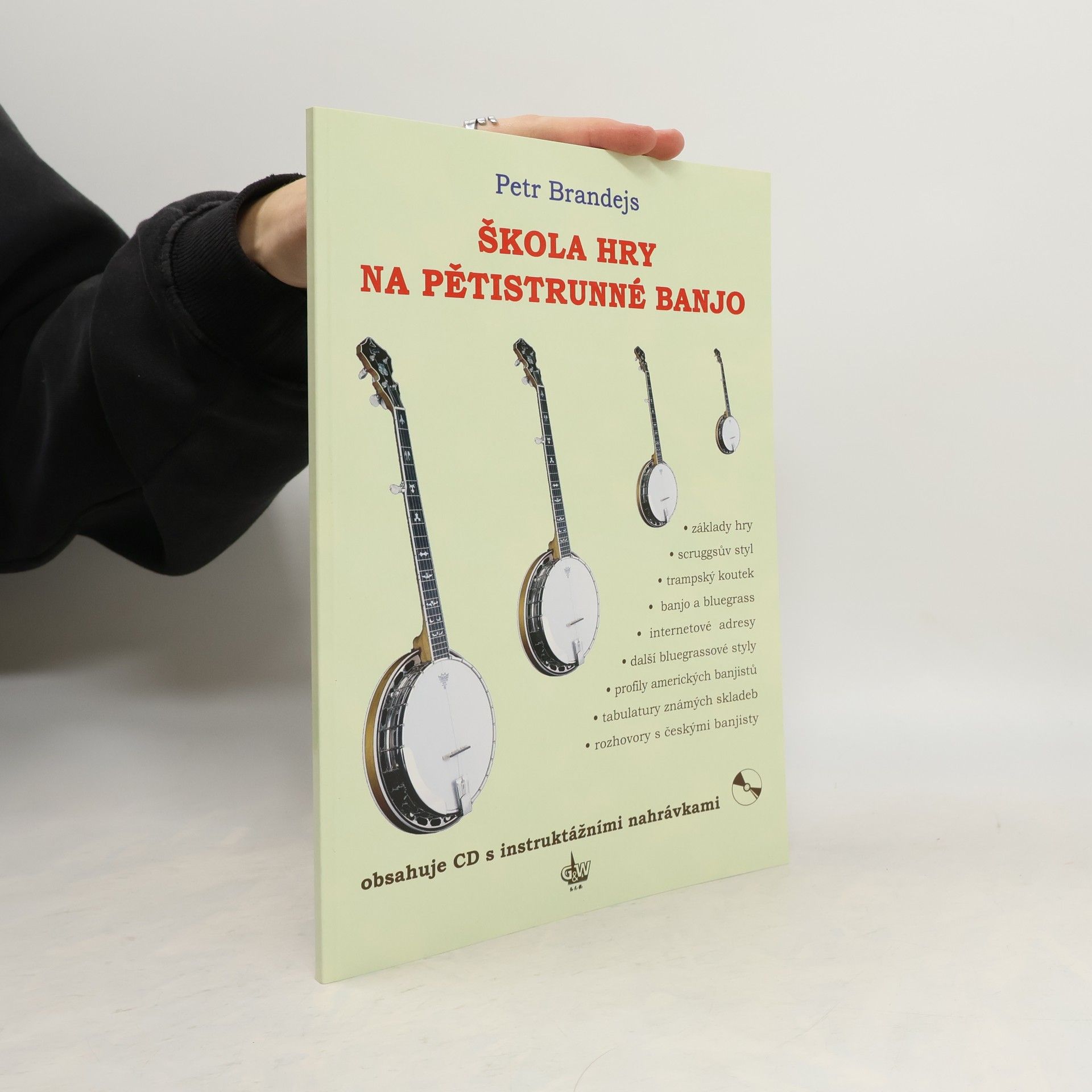 Škola hry na pětistrunné banjo + CD