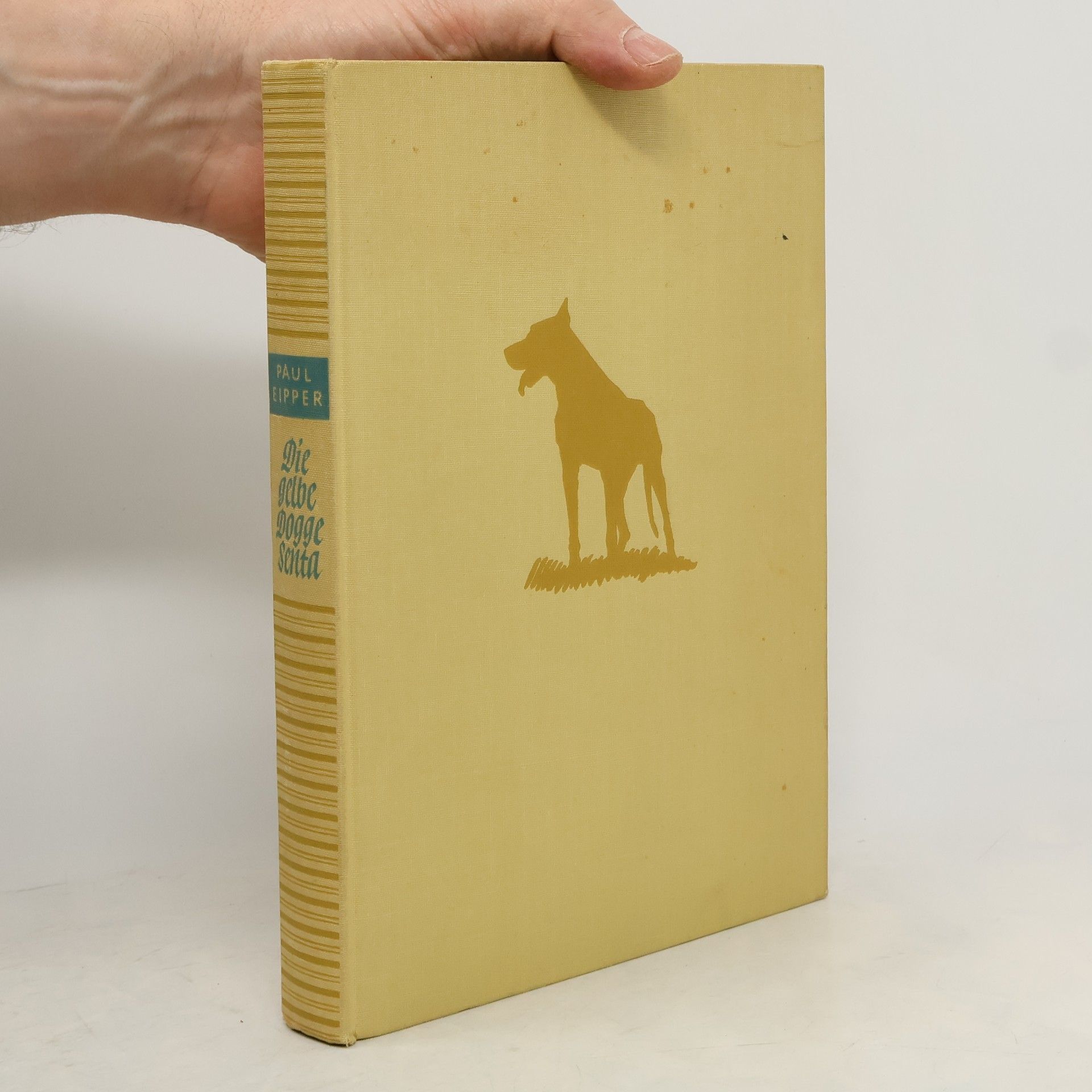Paul Eipper Die gelbe Dogge Senta
